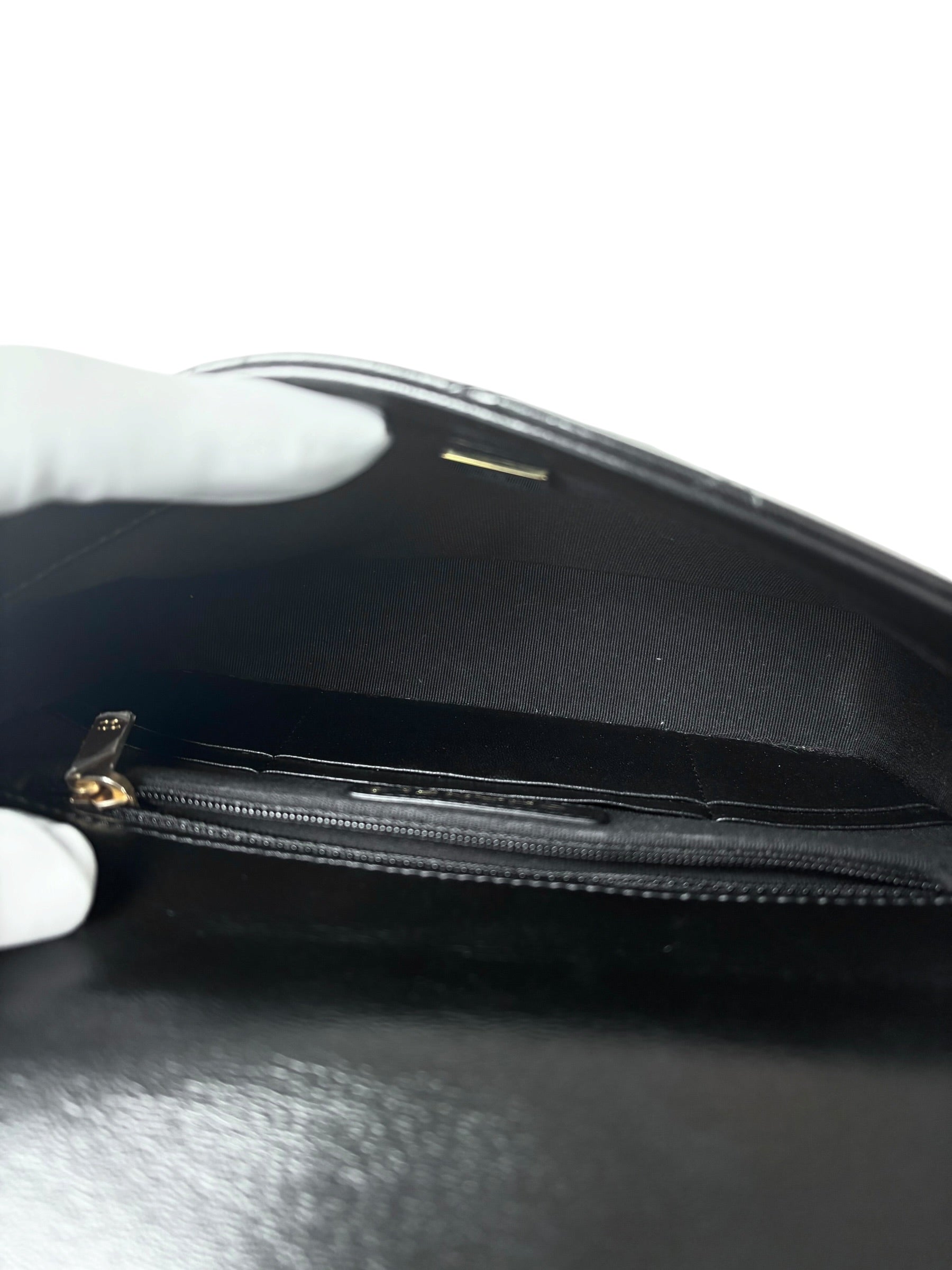 Chanel Black Chain in Lambskin Bag - Full Set