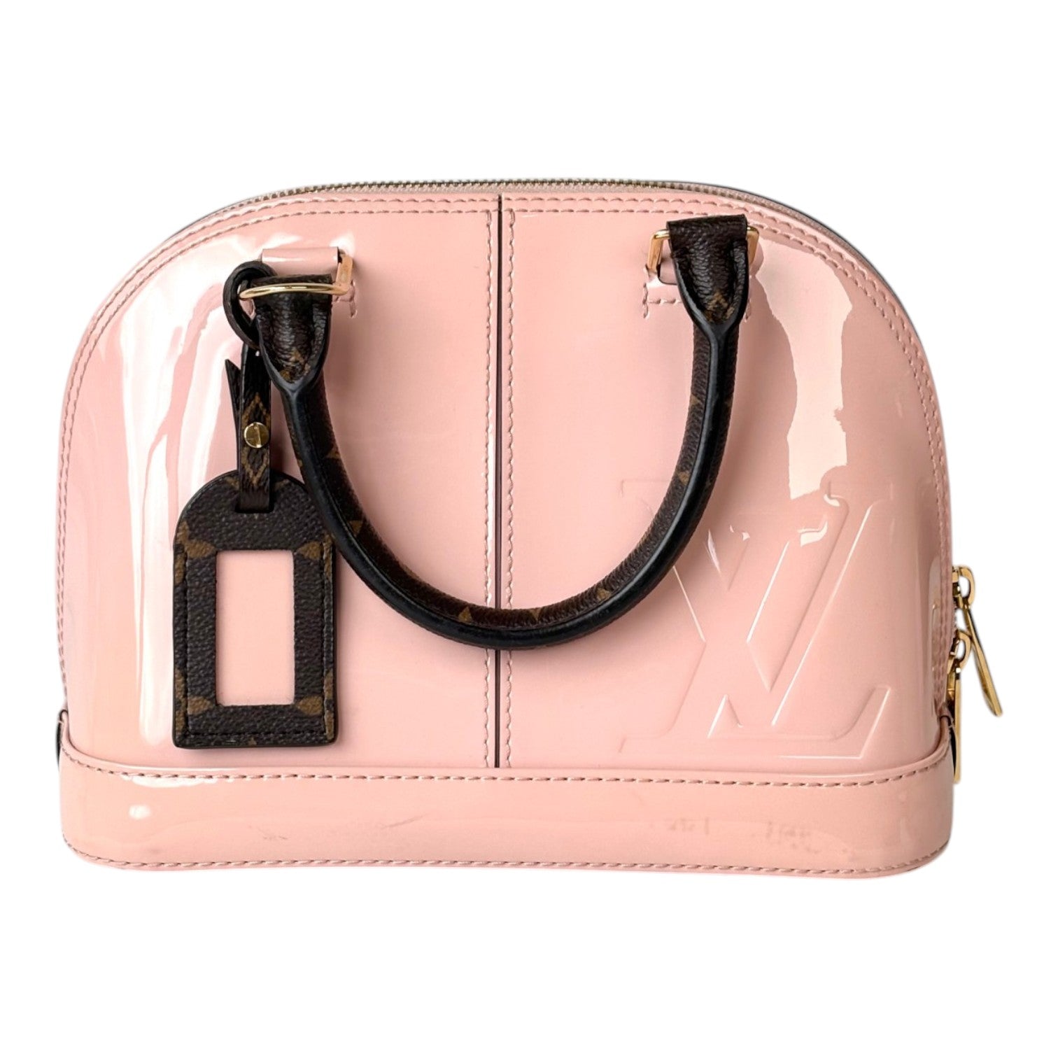 Louis Vuitton Alma BB Rose Ballerina Bag