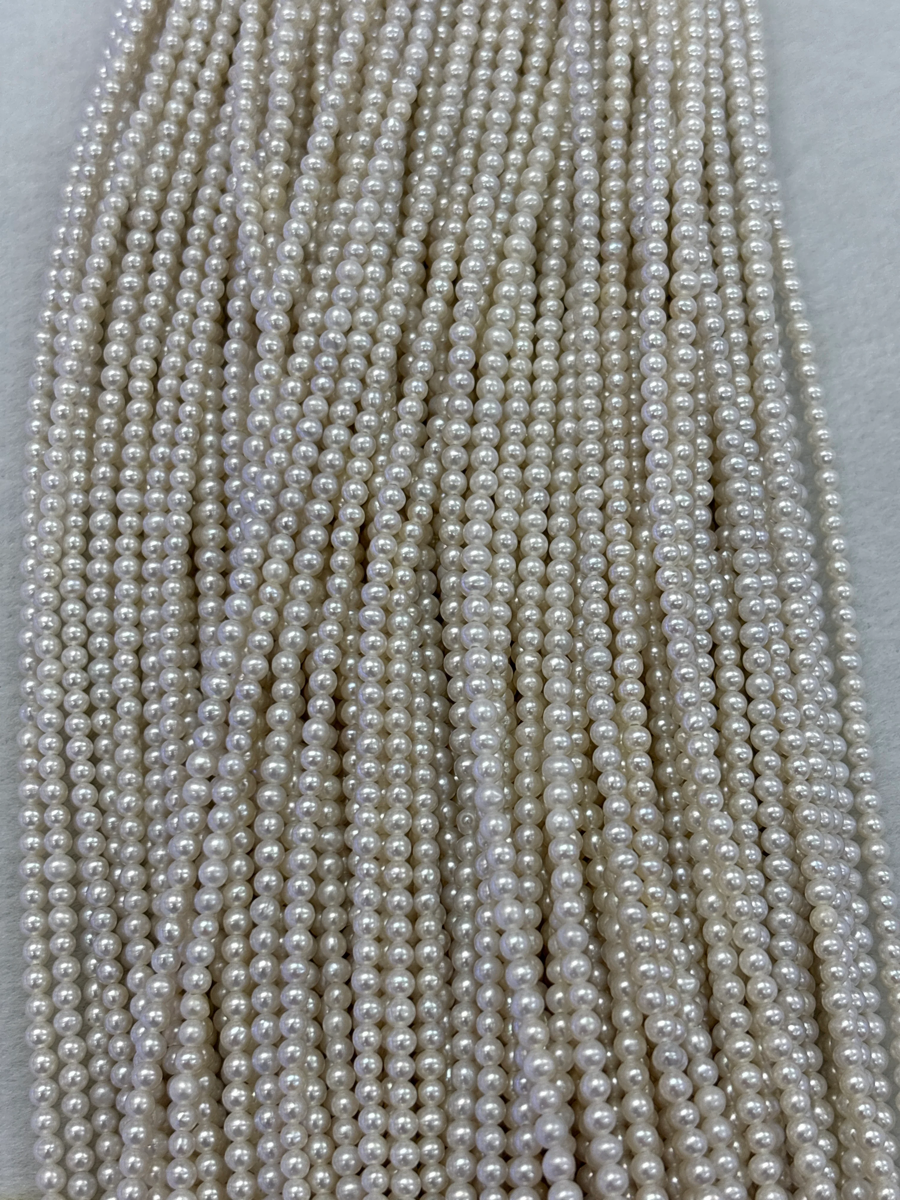 Freshwater Round Seed Pearl 3mm DXBCS0619