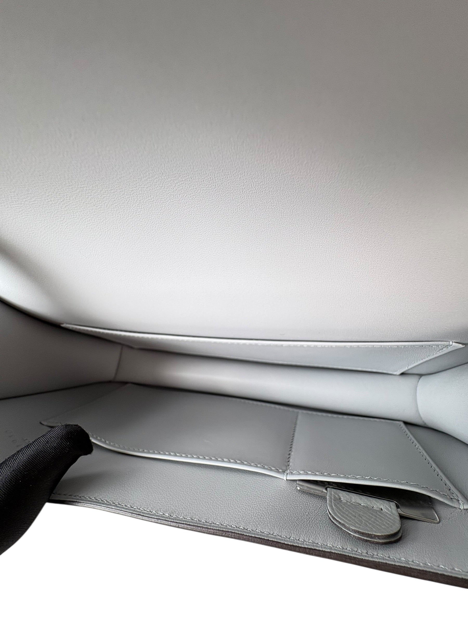 Hermes Constance Elane Glacier Blue Epsom