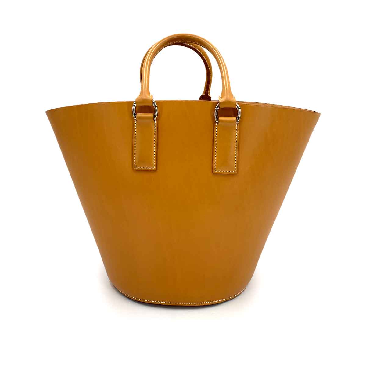 *AUCTION* Hermès Sacs A Main Cours Gold Vache Hunter PHW #K 90240951