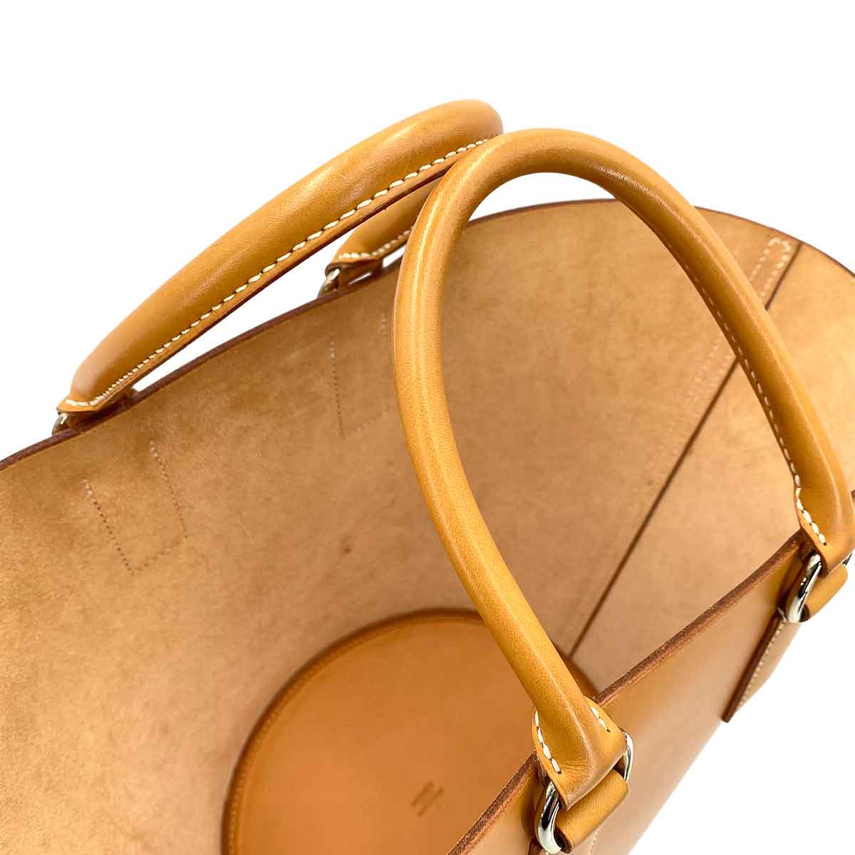 *AUCTION* Hermès Sacs A Main Cours Gold Vache Hunter PHW #K 90240951