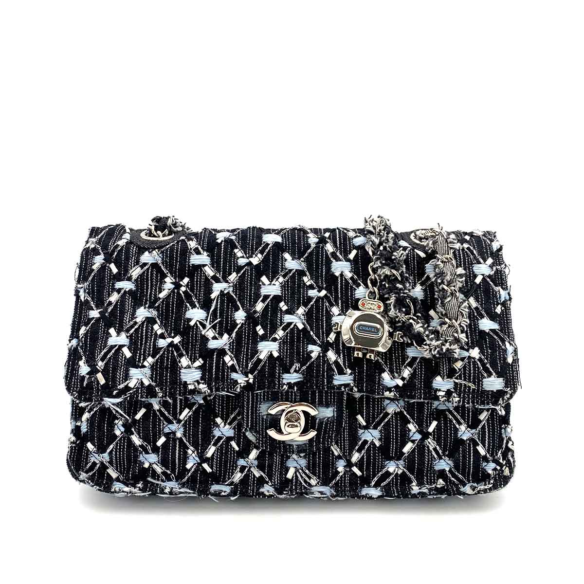 Chanel Classic Flap Small Multicolour Tweed #23 90243234