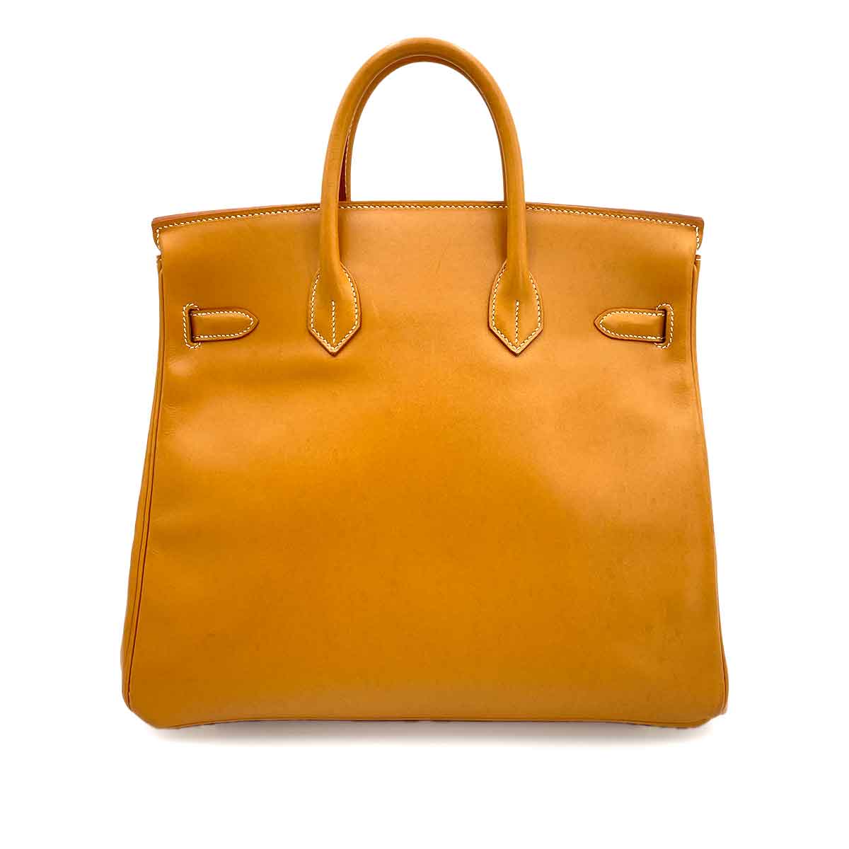 AUCTION HERMES HAUT A COURROIES 32 NATURAL VASH HUNTER HAND BAG □C