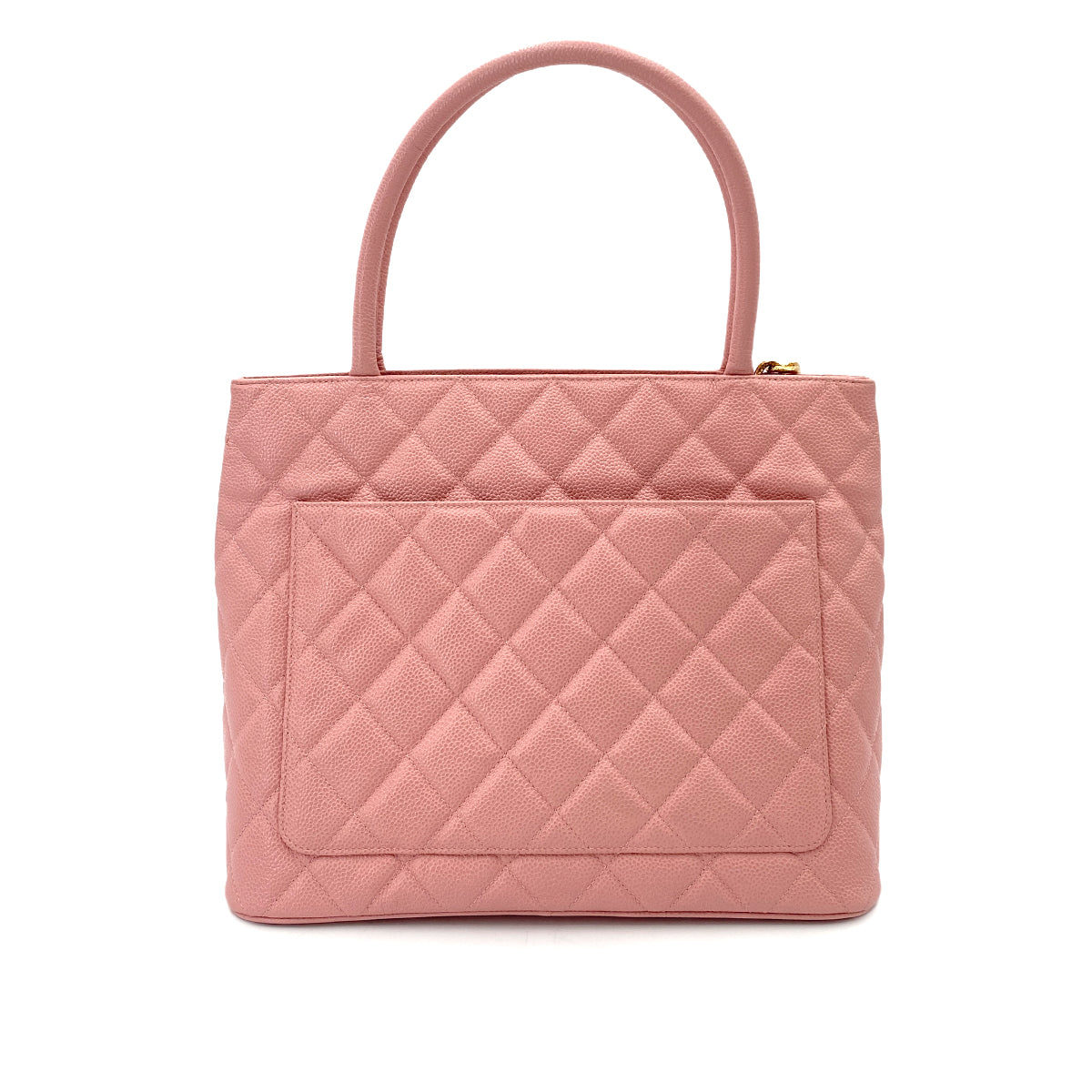 Chanel Vintage Medallion Tote Pink Caviar GHW #8 90248110