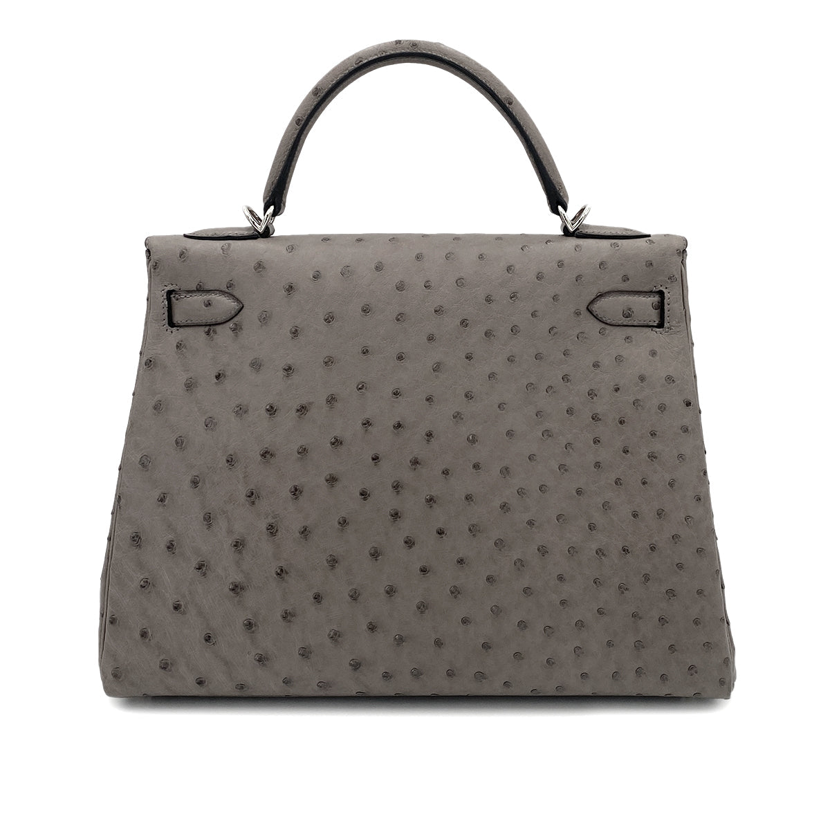 Hermes Kelly 32 Retourne Mousse Ostrich PHW #M 90249810