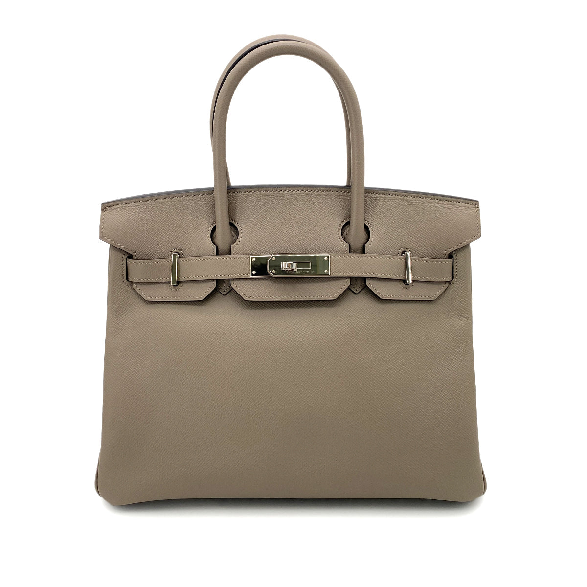 Hermes Birkin 30 Gris Asphalt Epsom PHW #C 90251084