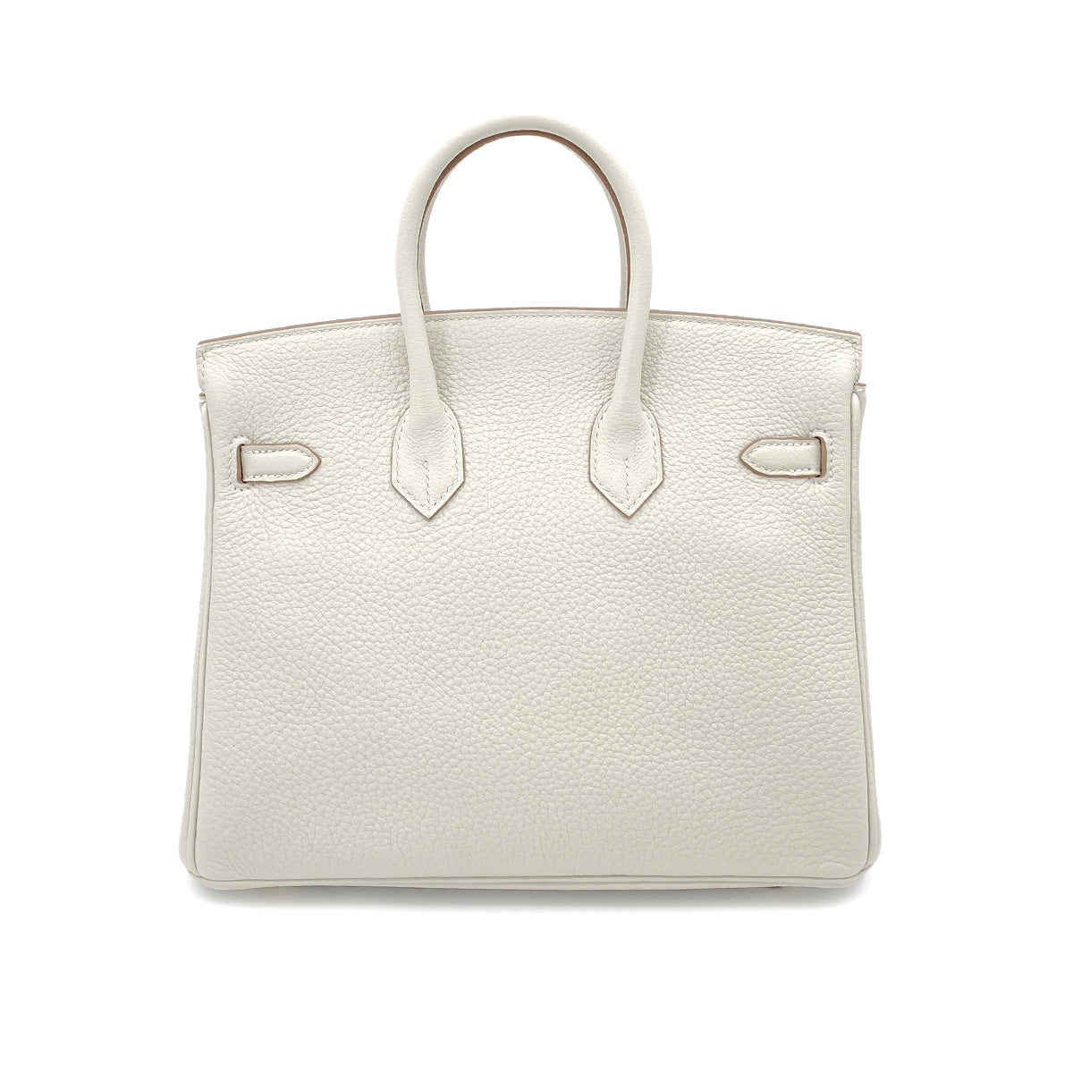 HERMES BIRKIN 25 GRIS PERLE TOGO GHW #W 90251115