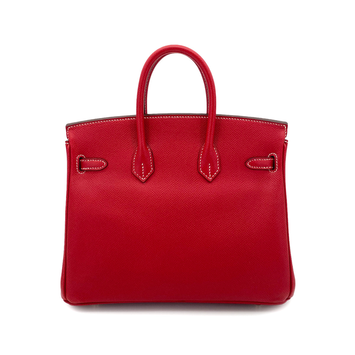 HERMES BIRKIN 25 CANDY ROUGE CASAQUE / BLUE THALASSA EPSOM PBHW #P 90251379