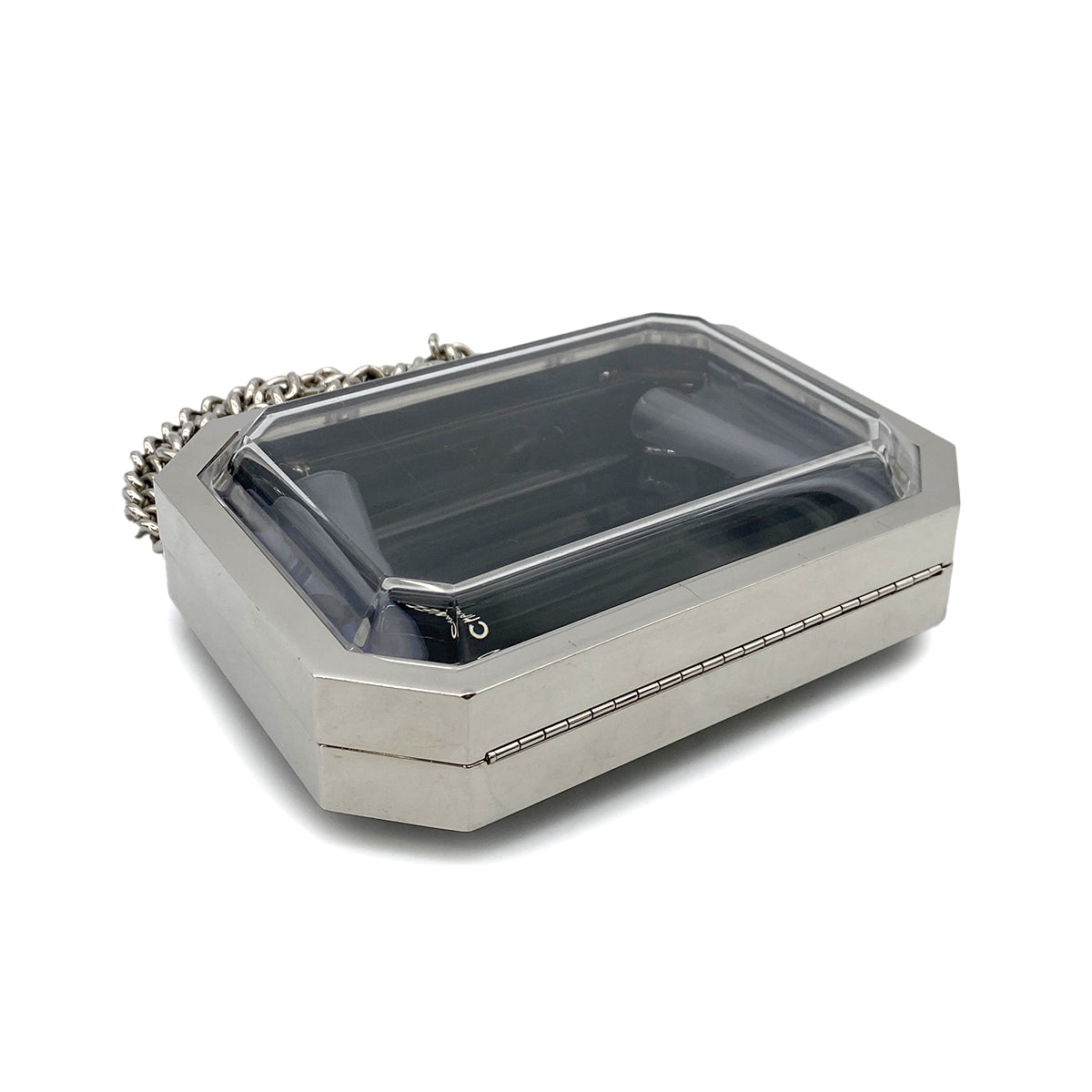 Chanel Premiere Minaudiere Silver B15C 90251846