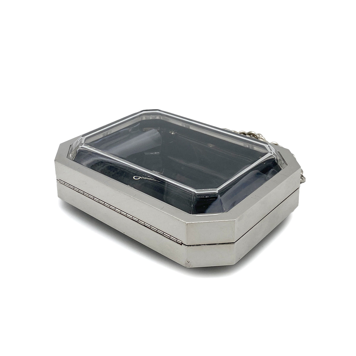 Chanel Premiere Minaudiere Silver B15C 90251846