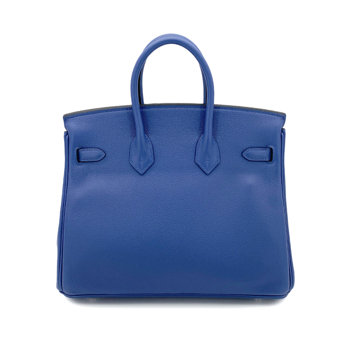 HERMES BIRKIN 25 BLUE BRIGHTON NOVILLO PHW #Z 90251950