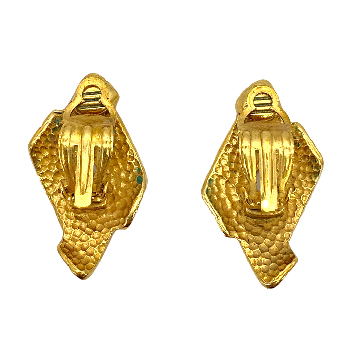 CHANEL VINTAGE EARRINGS LOGOS ACCESSORY 96P 90251990