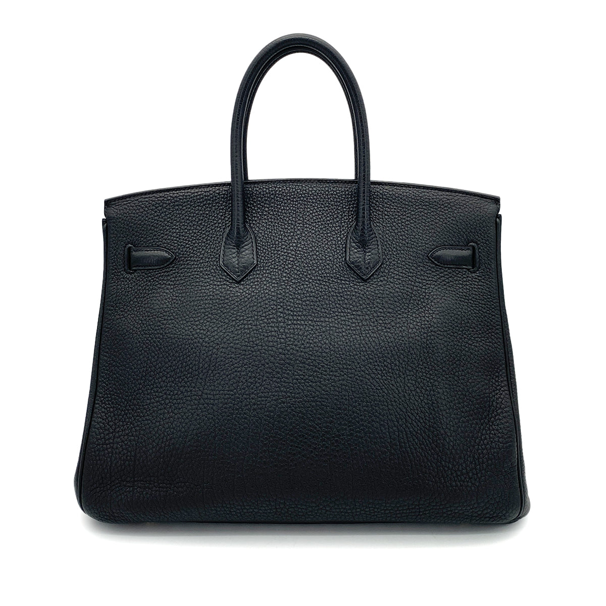 HERMES BIRKIN 35 BLACK TOGO HAND BAG □P 90253900