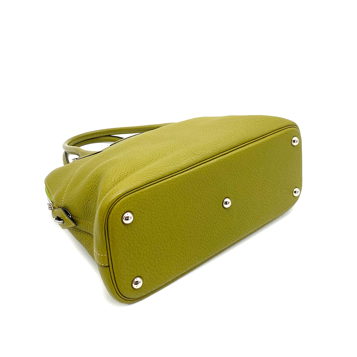 HERMES BOLIDE 31 ANIS GREEN TAURILLON CLEMENCE HAND SHOULDER BAG D SHW 90255766