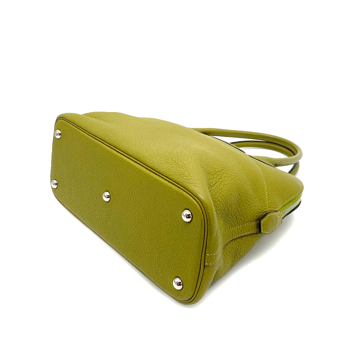 HERMES BOLIDE 31 ANIS GREEN TAURILLON CLEMENCE HAND SHOULDER BAG D SHW 90255766