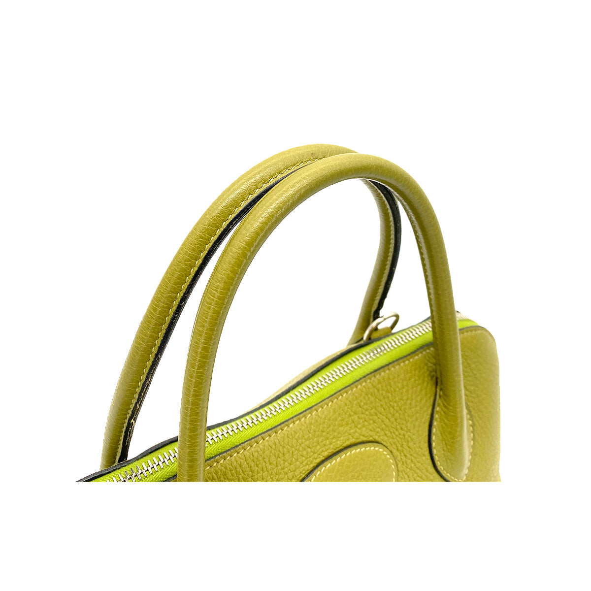 HERMES BOLIDE 31 ANIS GREEN TAURILLON CLEMENCE HAND SHOULDER BAG D SHW 90255766