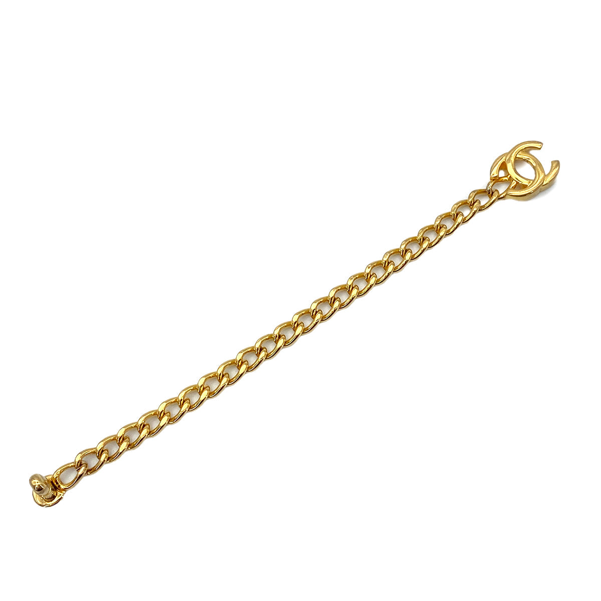 CHANEL VINTAGE CHAIN BRACELET COCOMARK TURN LOCK ACCESSORY 96A 90256436