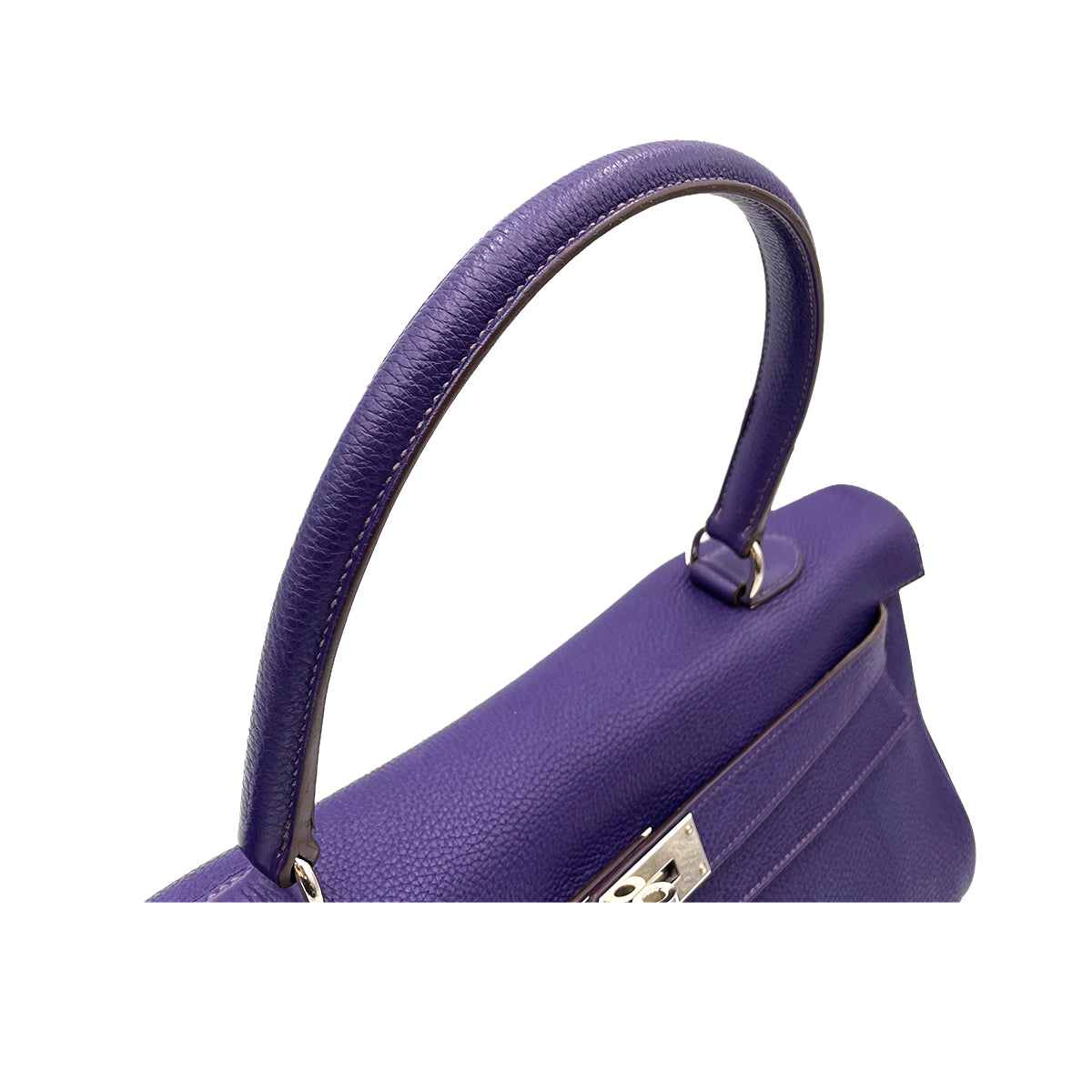 HERMES SHOULDER KELLY ULTRA VIOLET TOGO □N 90263096