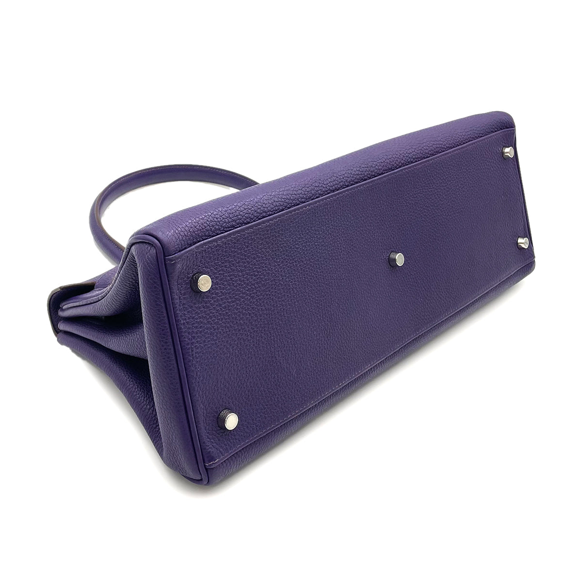 HERMES SHOULDER KELLY ULTRA VIOLET TOGO □N 90263096