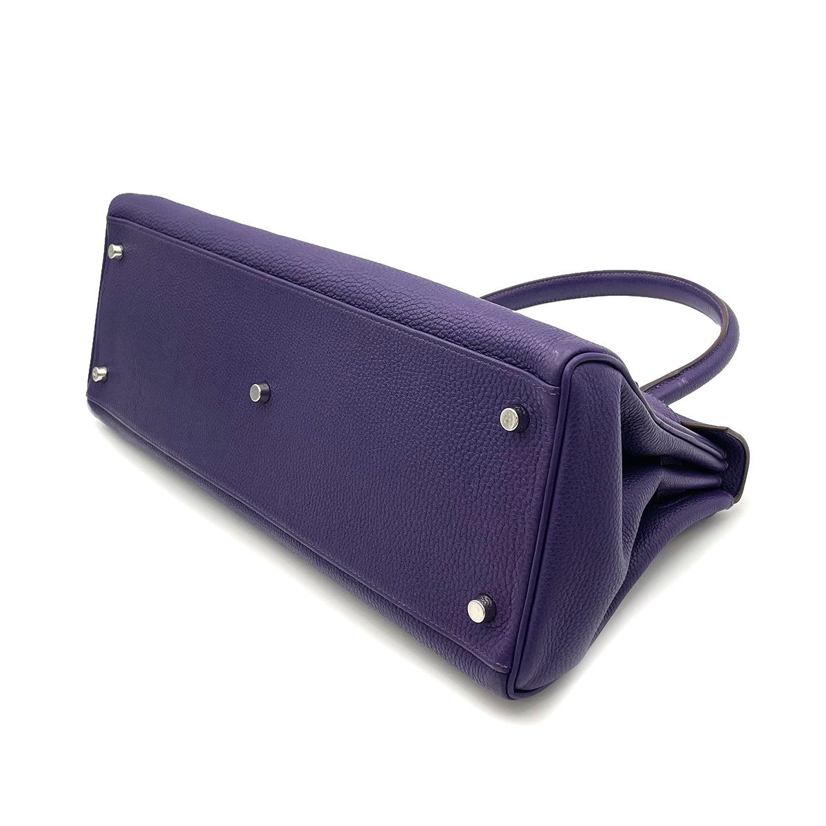 HERMES SHOULDER KELLY ULTRA VIOLET TOGO □N 90263096