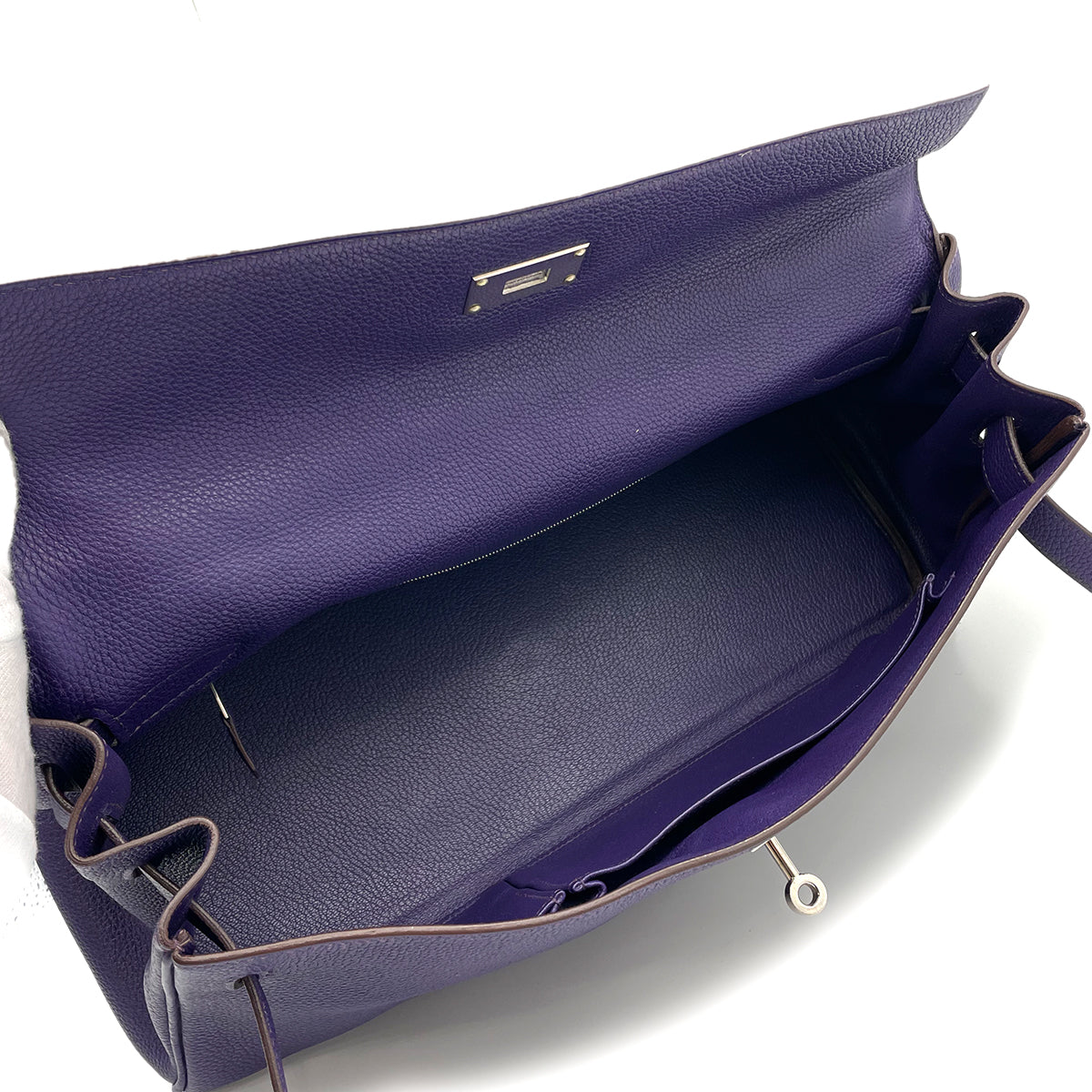 HERMES SHOULDER KELLY ULTRA VIOLET TOGO □N 90263096