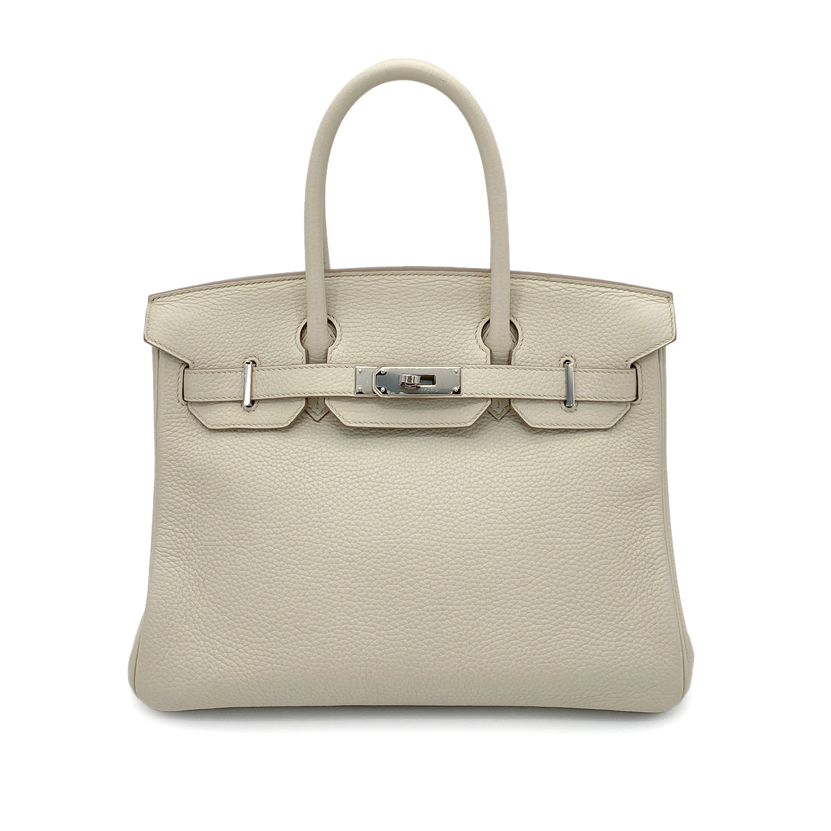 HERMES BIRKIN 30 BETON TAURILLON CLEMENCE HAND BAG A SHW 90263097