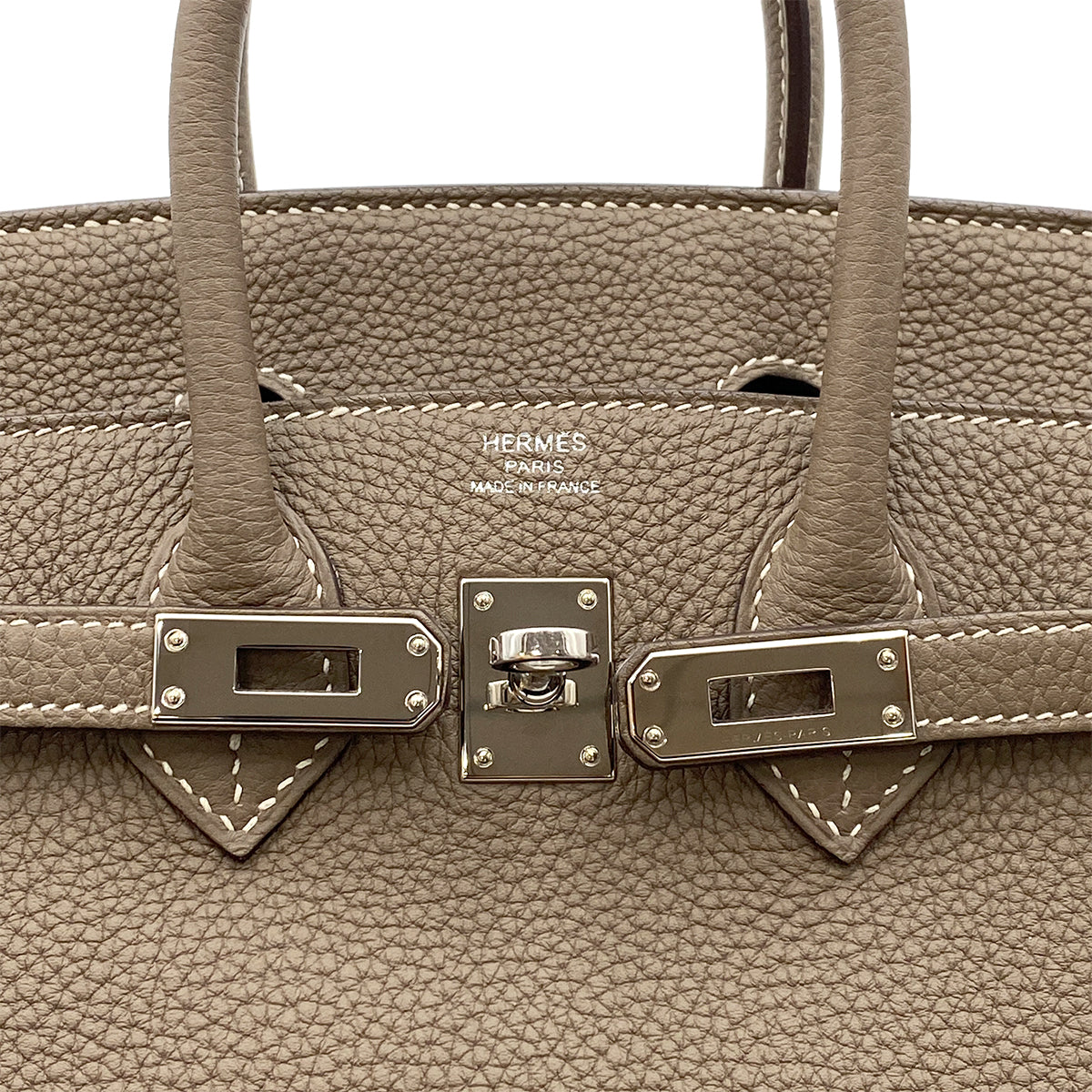 HERMES BIRKIN 25 ETOUPE TOGO HAND BAG A SHW 90263660