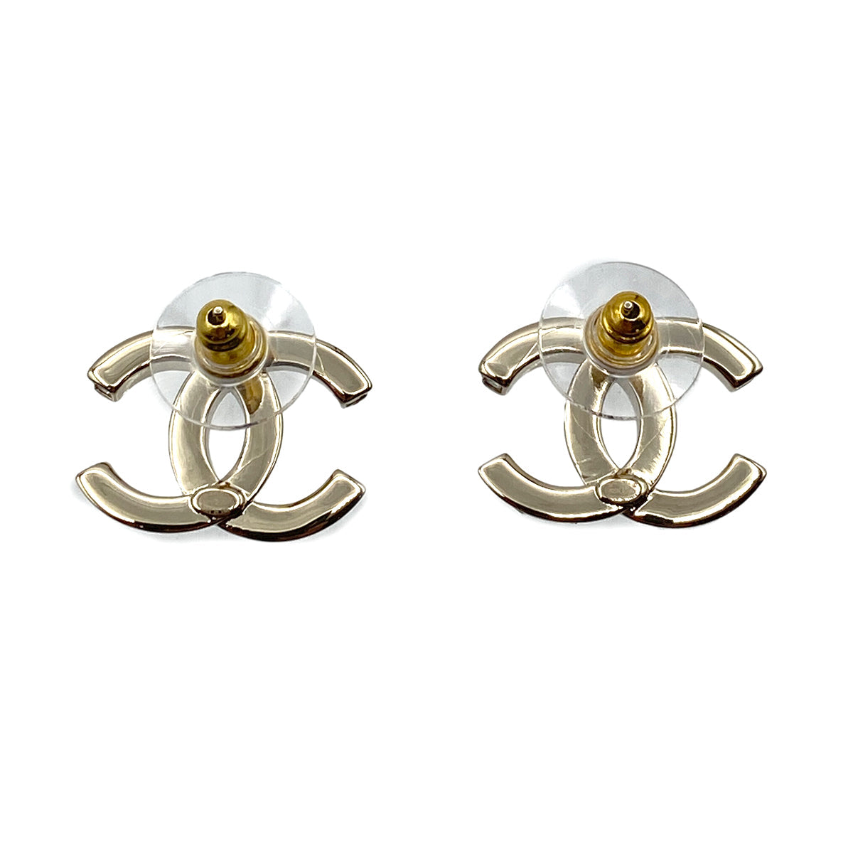 CHANEL EARRINGS RHINESTONE COCOMARK ACCESSORY B23B 90264570