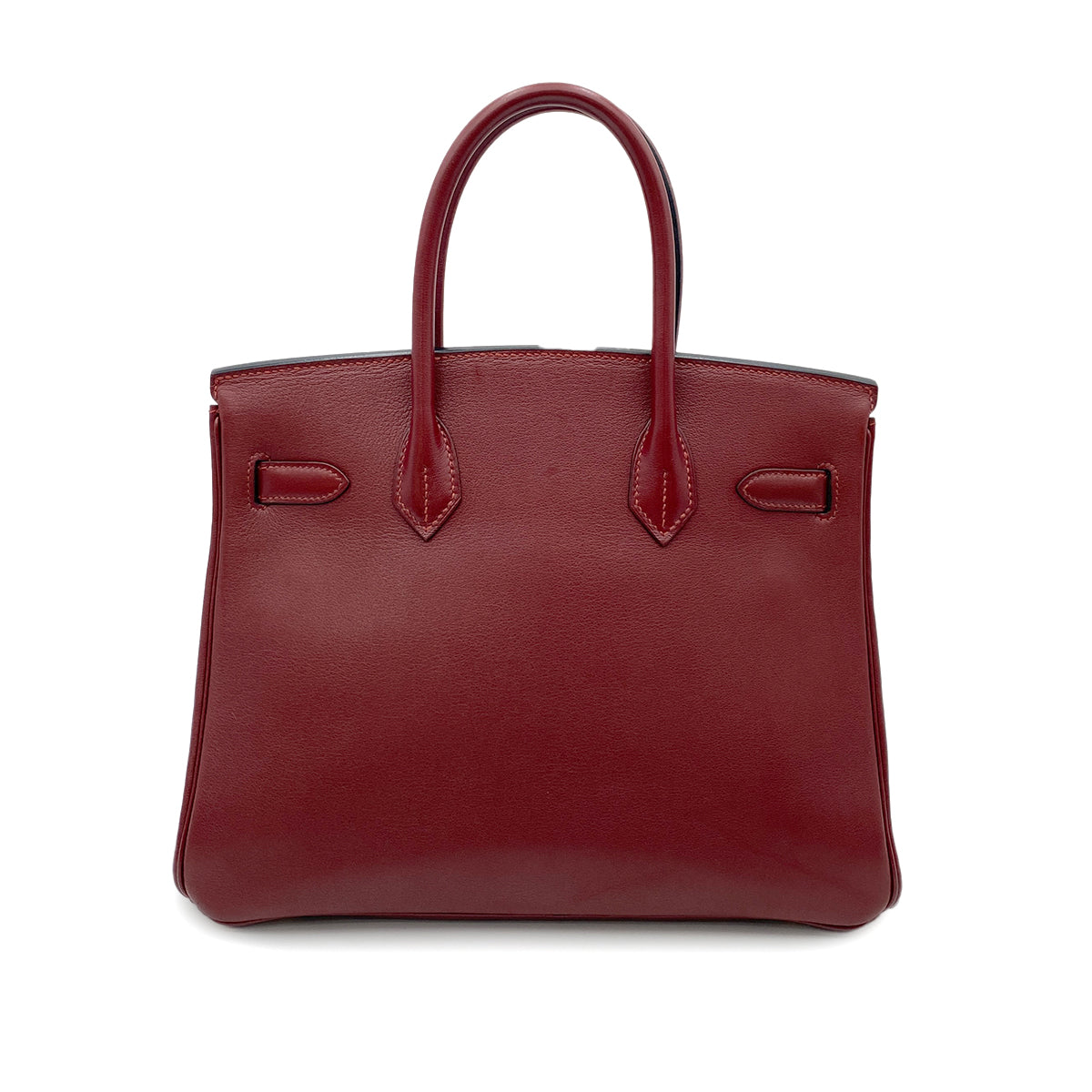 HERMES BIRKIN 30 ROUGE H VEAU GULLIVER HAND BAG □B GHW 90265409