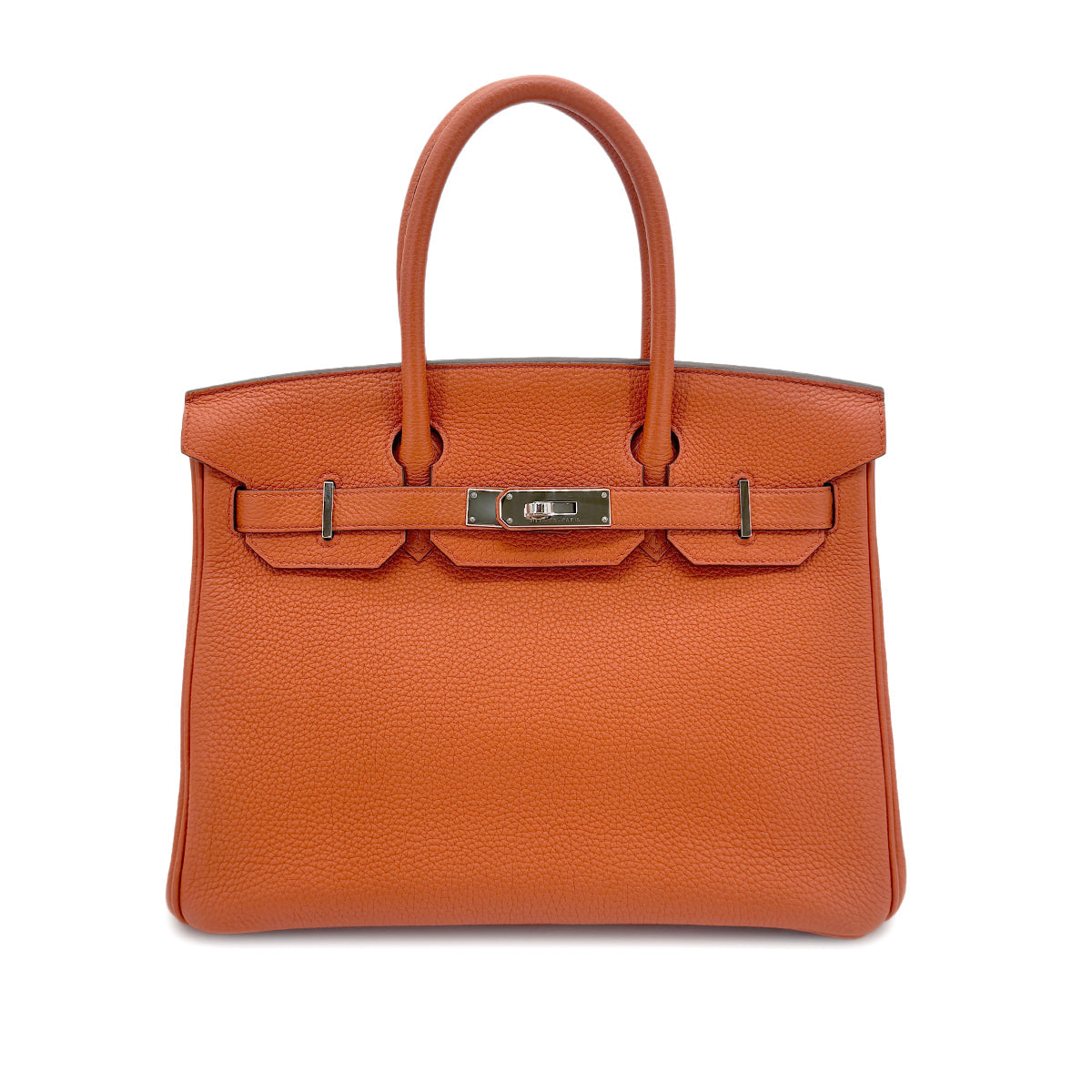 HERMES BIRKIN 30 TERRE BATTUE TOGO HAND BAG X SHW 90271912