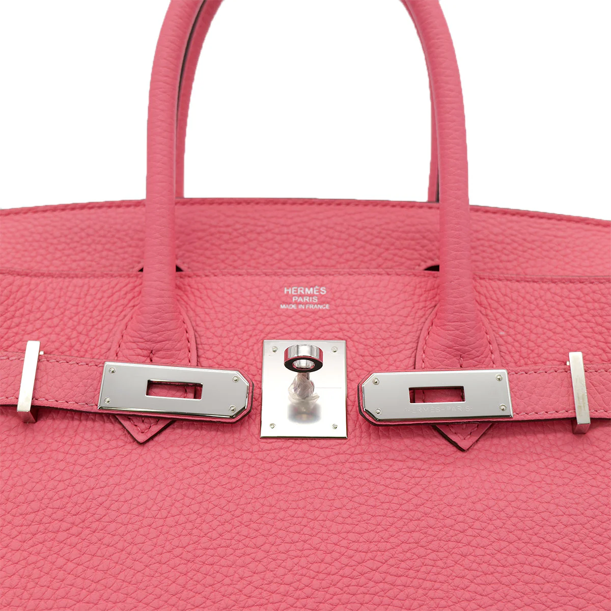 HERMES BIRKIN 30 ROSE LIPSTICK TAURILLON CLEMENCE HAND BAG Y SHW 90302929 - PURPOSE