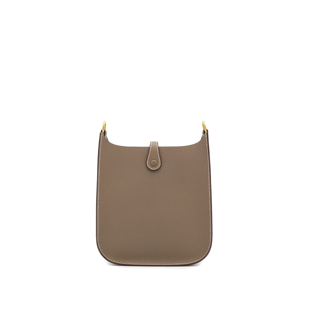 HERMES EVELYNE SELLIER TPM ETOUPE VEAU EPSOM SHOULDER BAG W 90306848