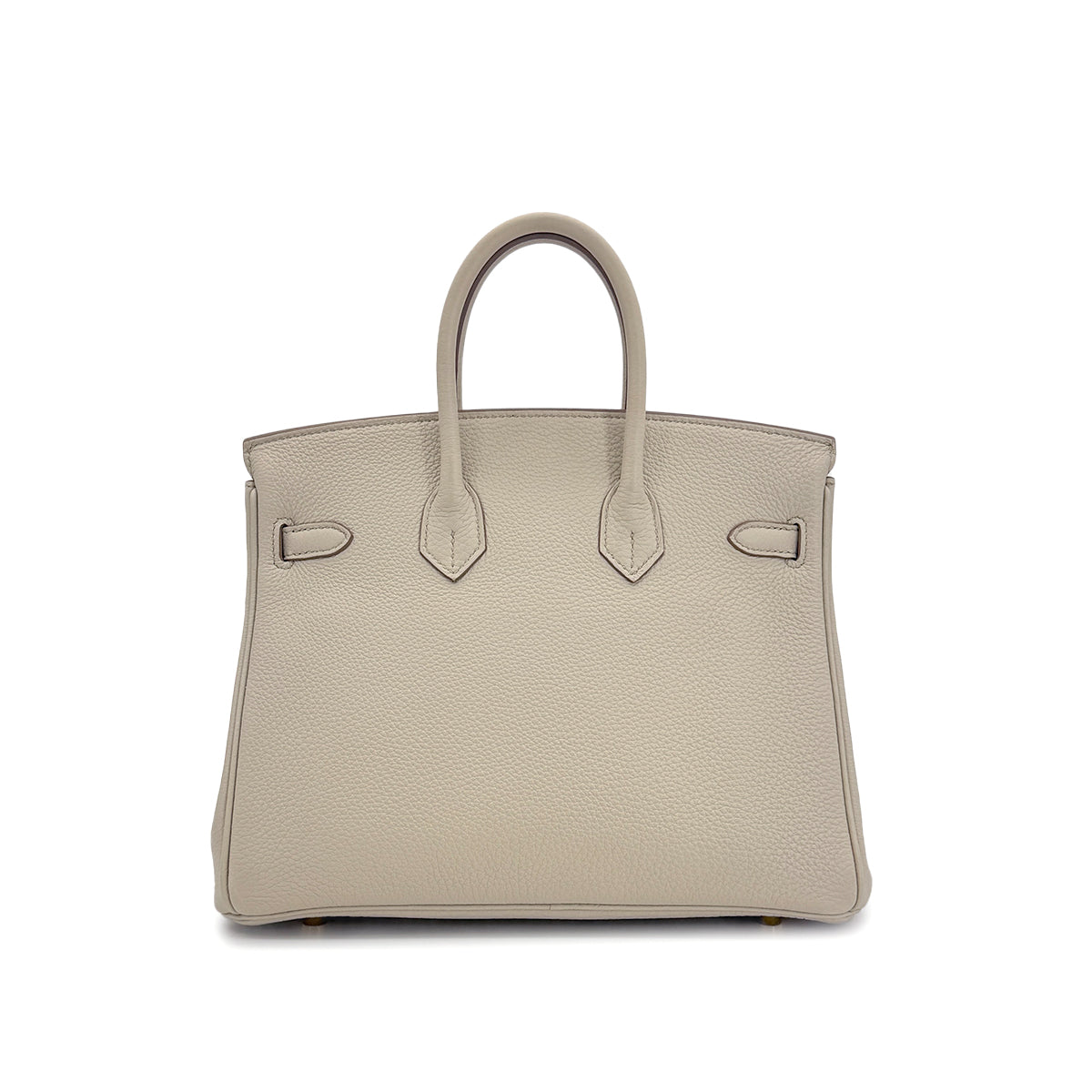 HERMES BIRKIN 25 BETON TOGO HAND BAG U GHW 90309136
