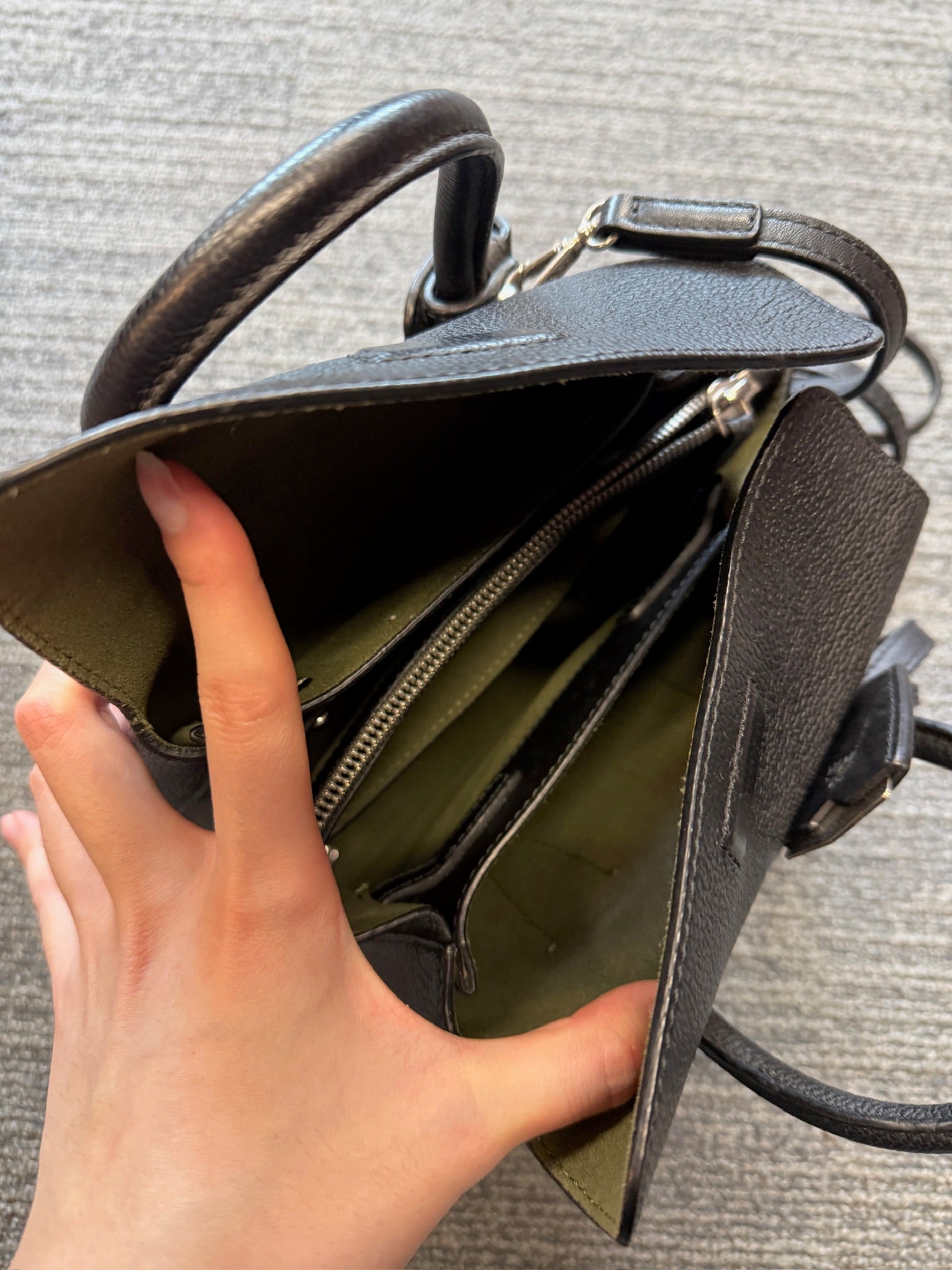 MCM Mini Leather Tote Bag