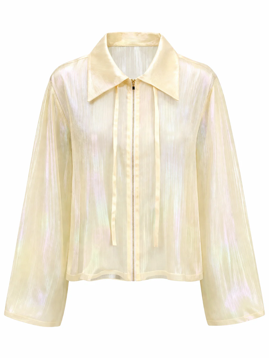 JACKET BAYT YELLOW ORGANZA MCL11205