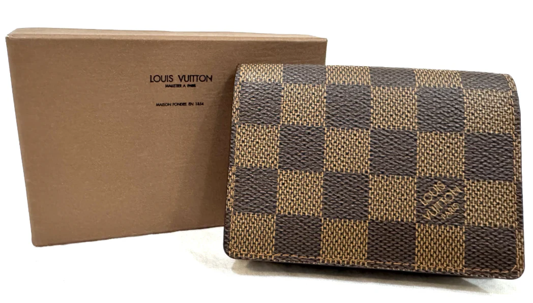 Envelope Business Card Holder Damier o3t8hd8car