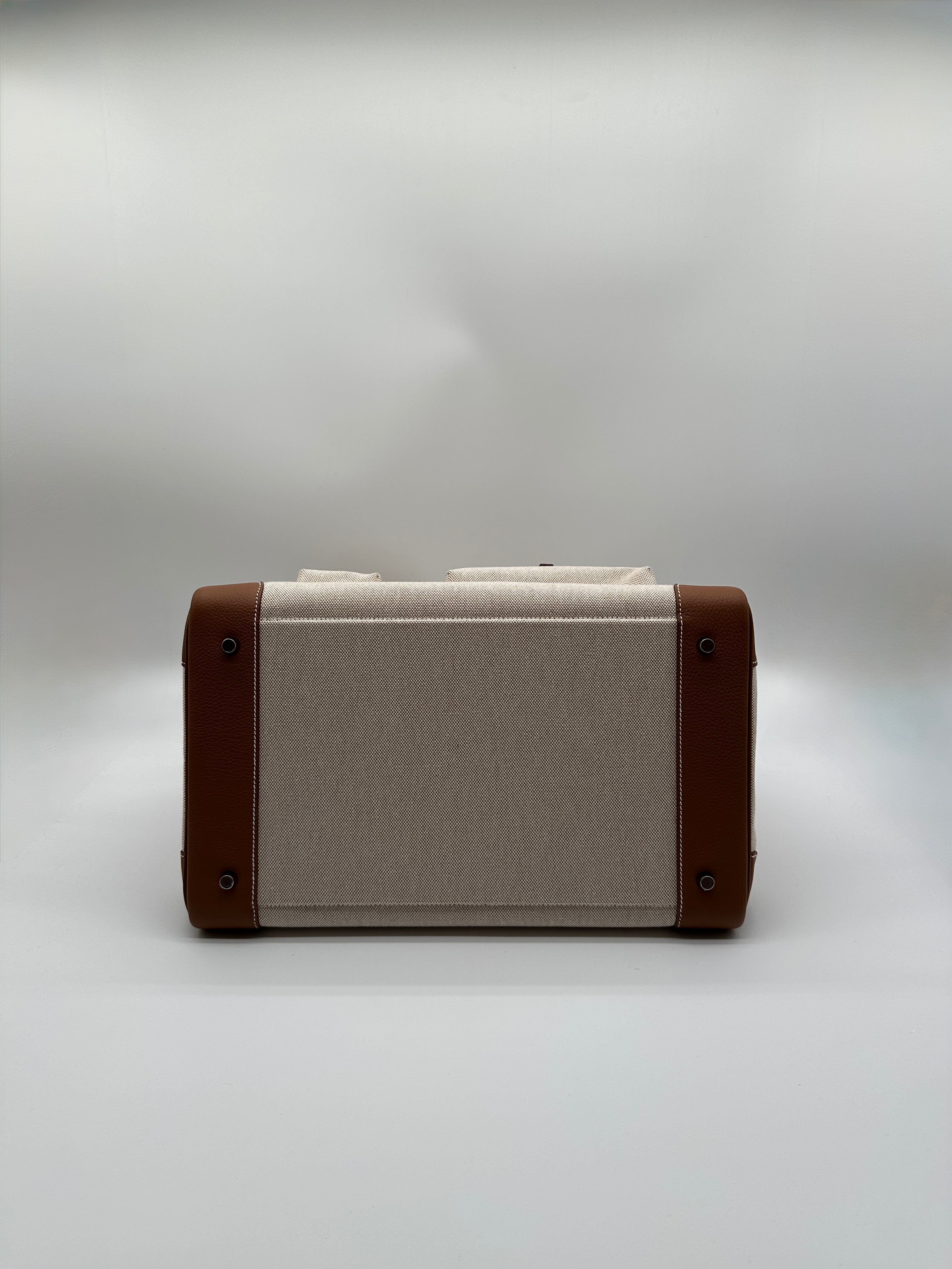 Haut a Courroies 40 Cargo Gold Togo and Toile Palladium Hardware