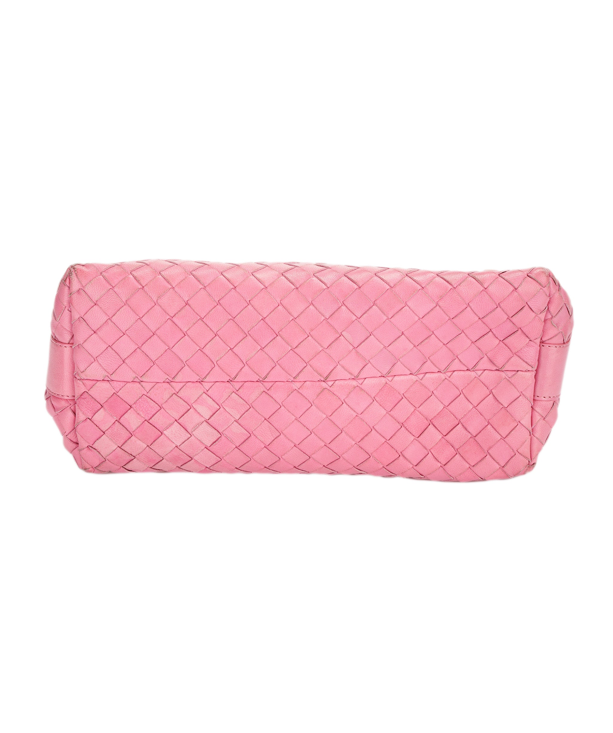 Bottega pink intrecciato pochette bag  - AJC0845