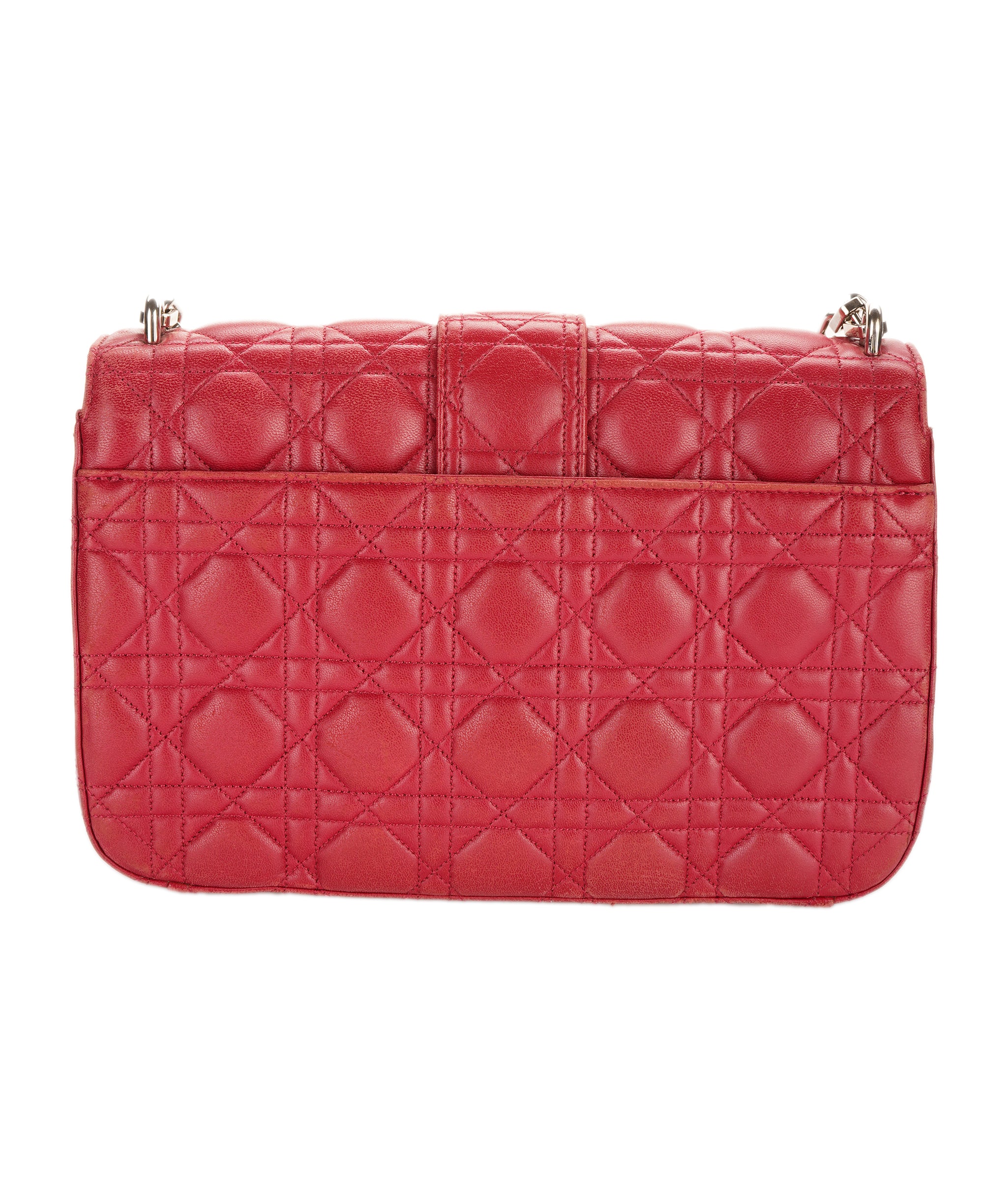 Dior miss dior rasberry pink handbag with SHW - AJC0848