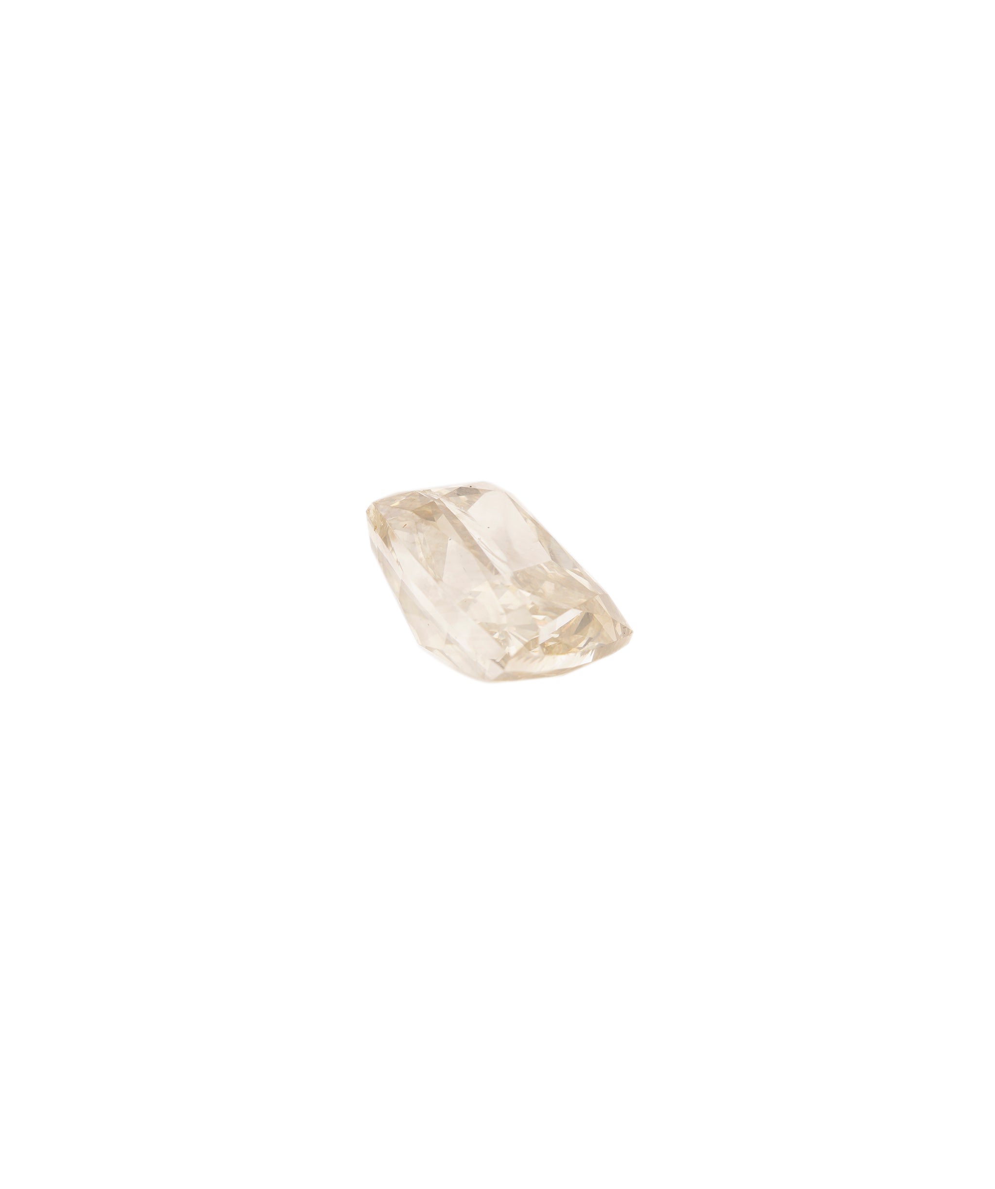 5.34 CT FIZZY CHAMPAGNE RADIANT SHAPE DIAMOND ANC-S38-11