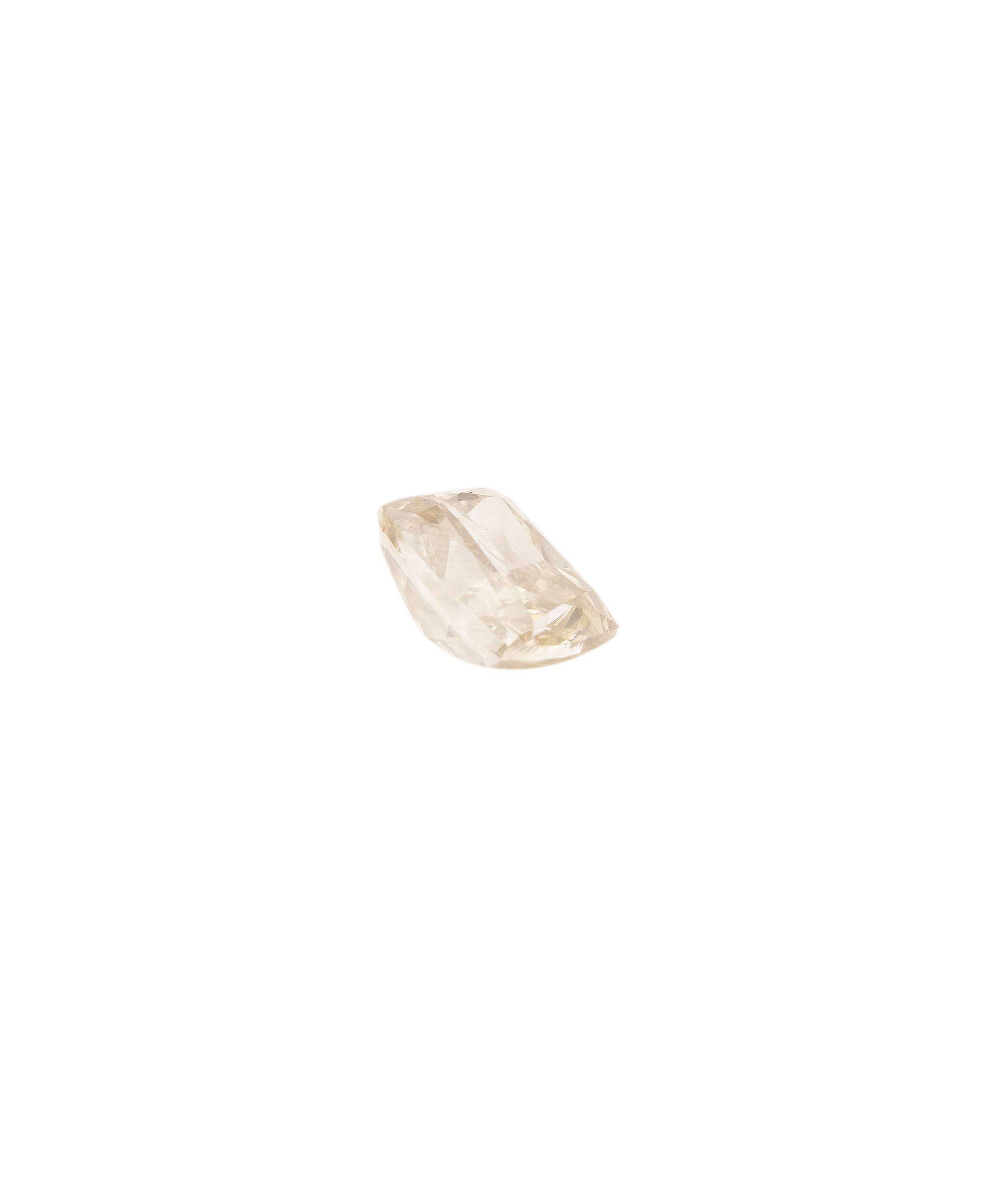 5.34 CT FIZZY CHAMPAGNE RADIANT SHAPE DIAMOND ANC-S38-11