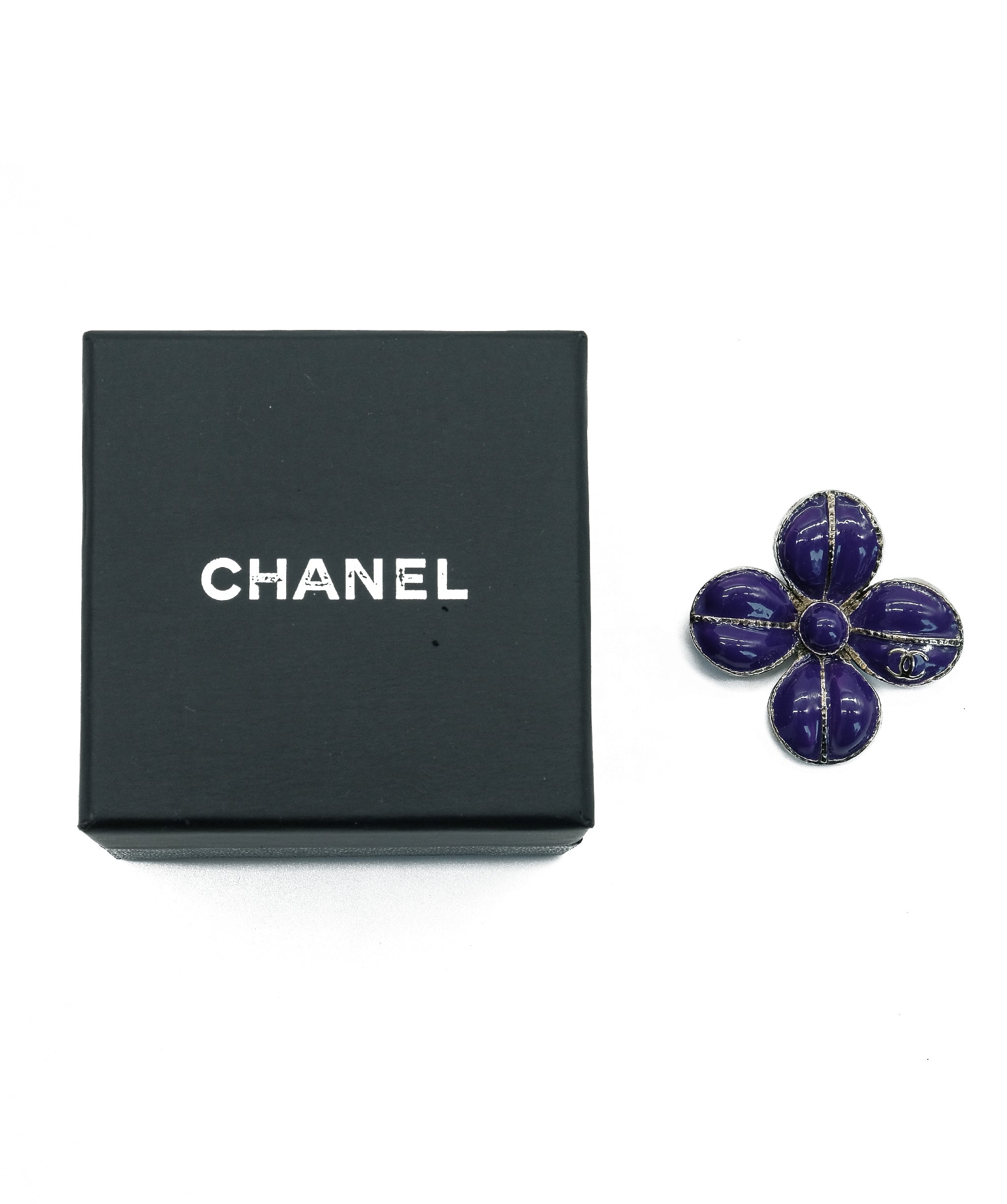 Chanel Chanel Purple Brooch RJC2291