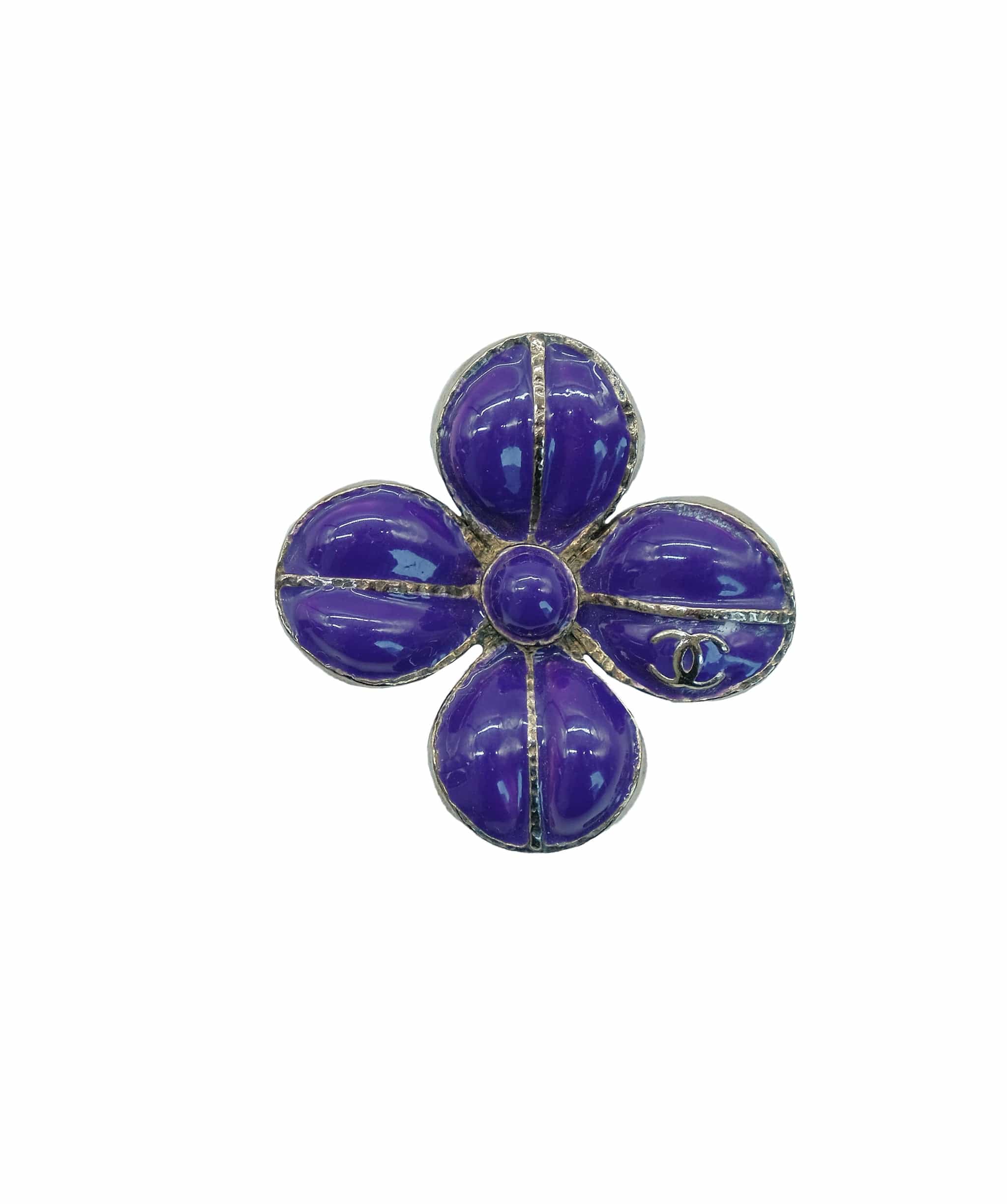 Chanel Chanel Purple Brooch RJC2291