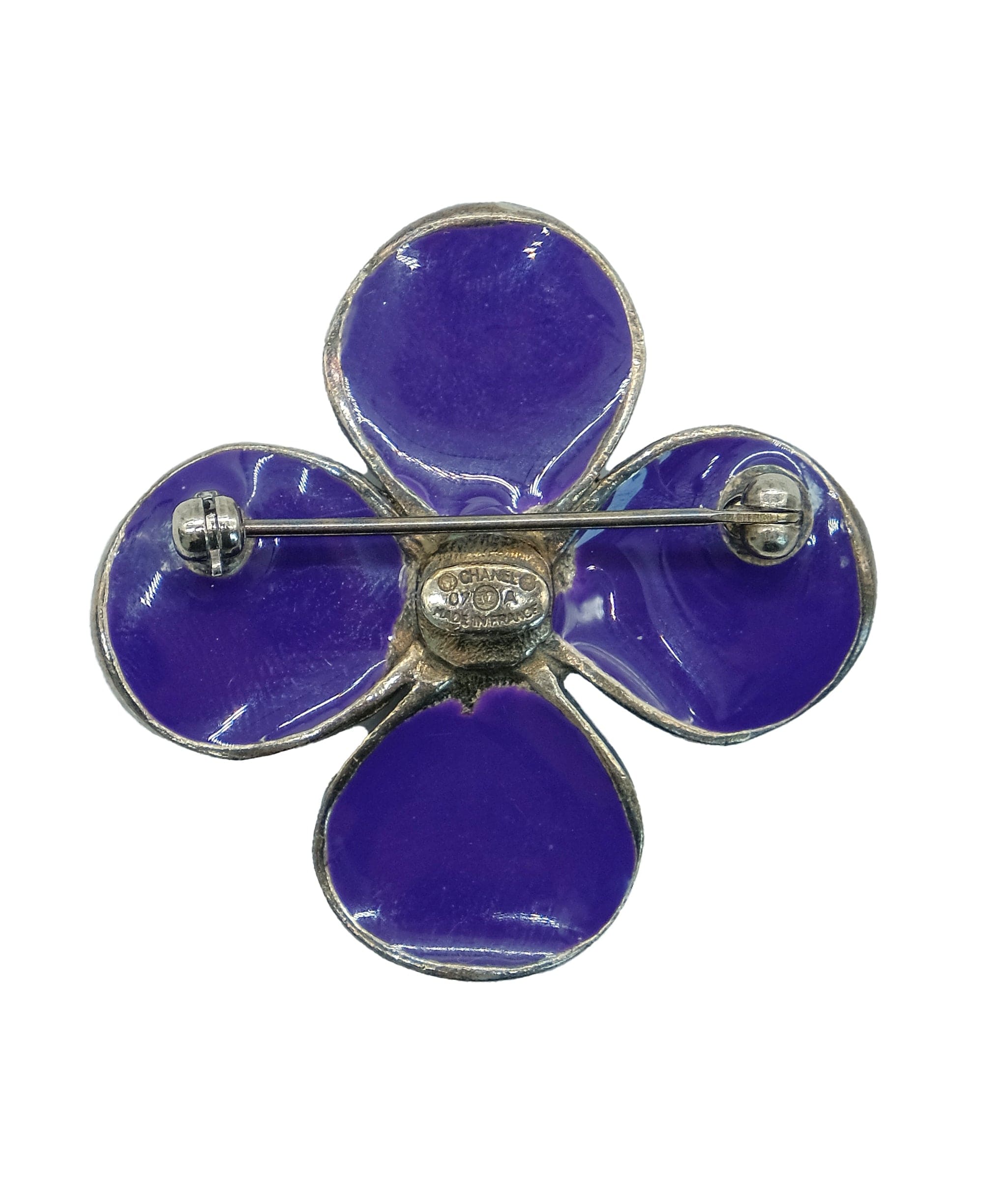 Chanel Chanel Purple Brooch RJC2291