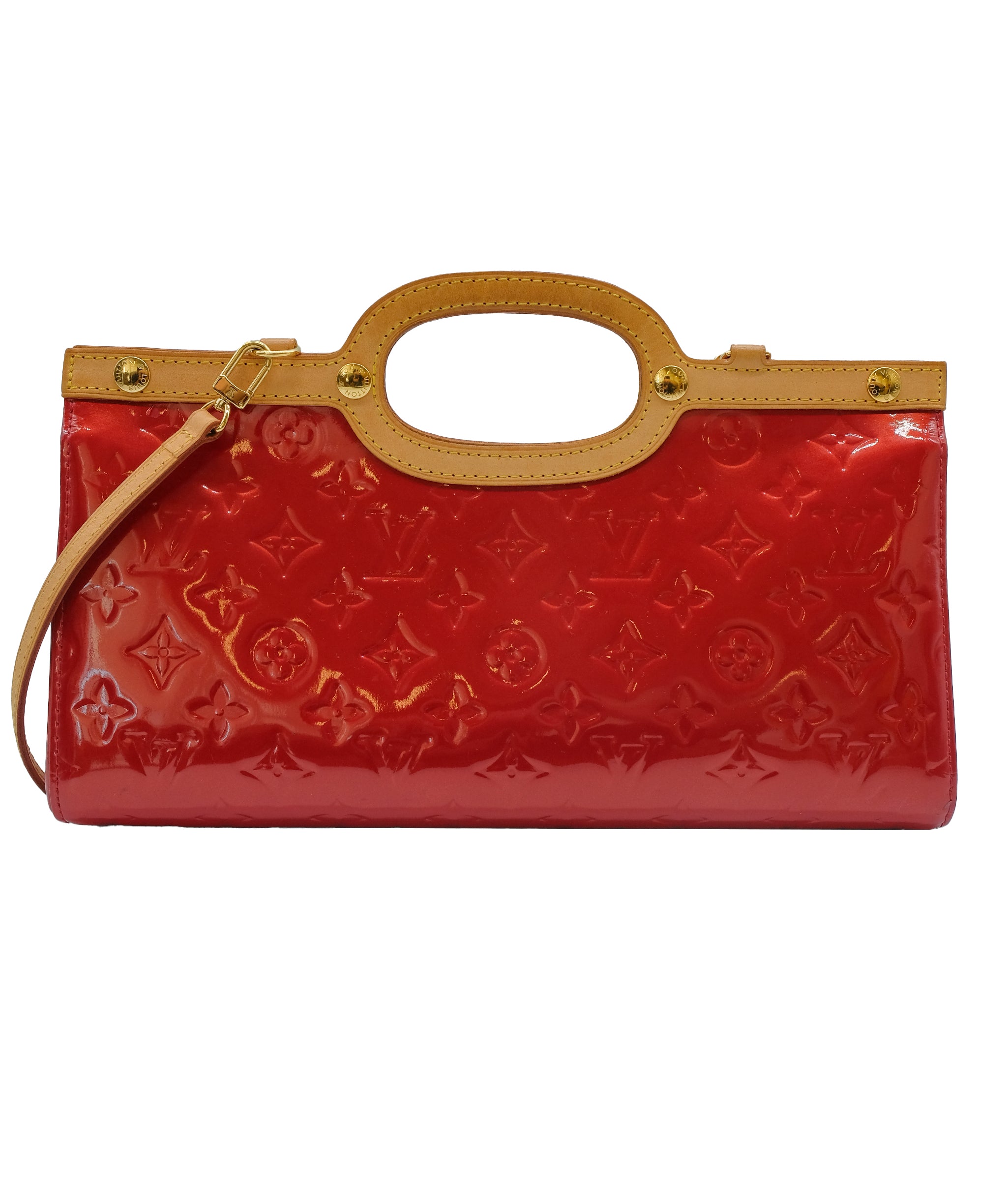 Louis Vuitton Roxbury Red Vernis Bag - ASC5338