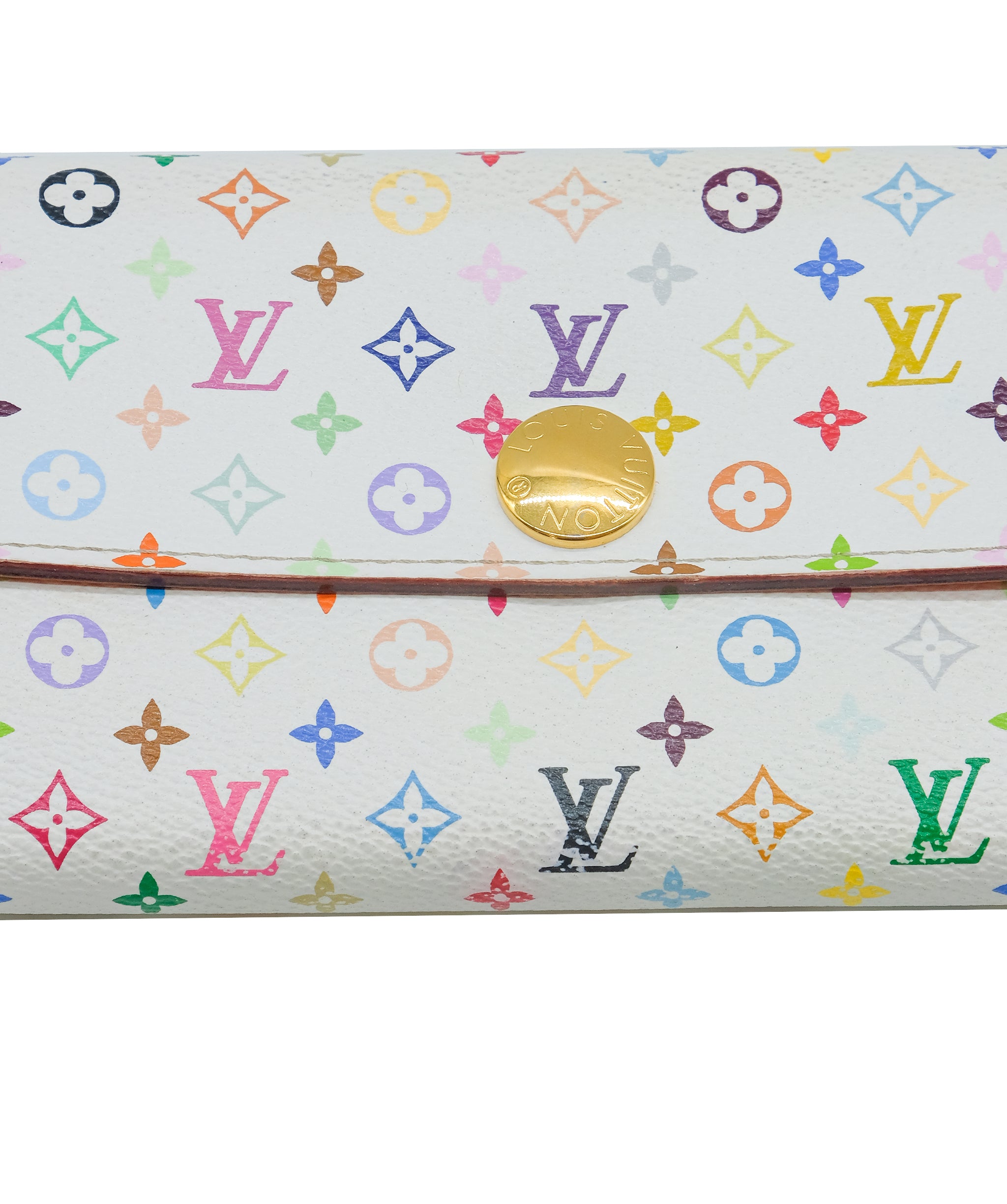 Louis Vuitton wallet sarah multi colour White RJC4084