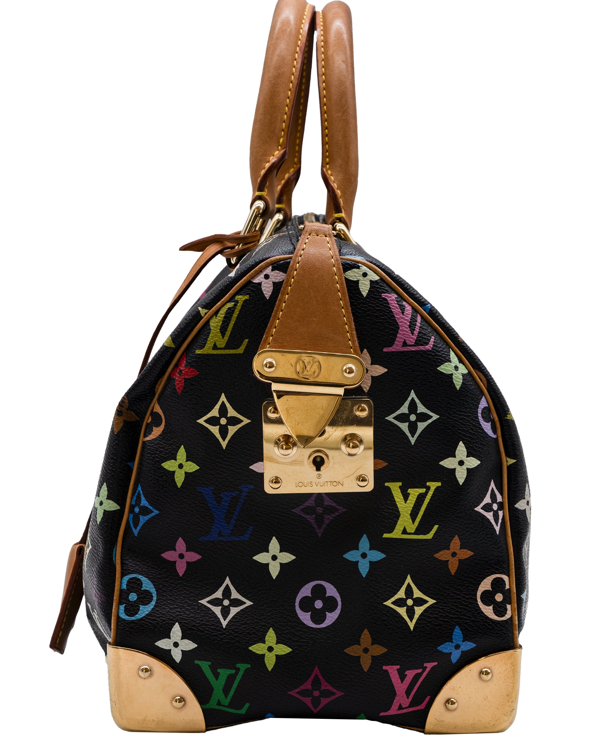 Louis Vuitton Speedy multi colour black RJC4079