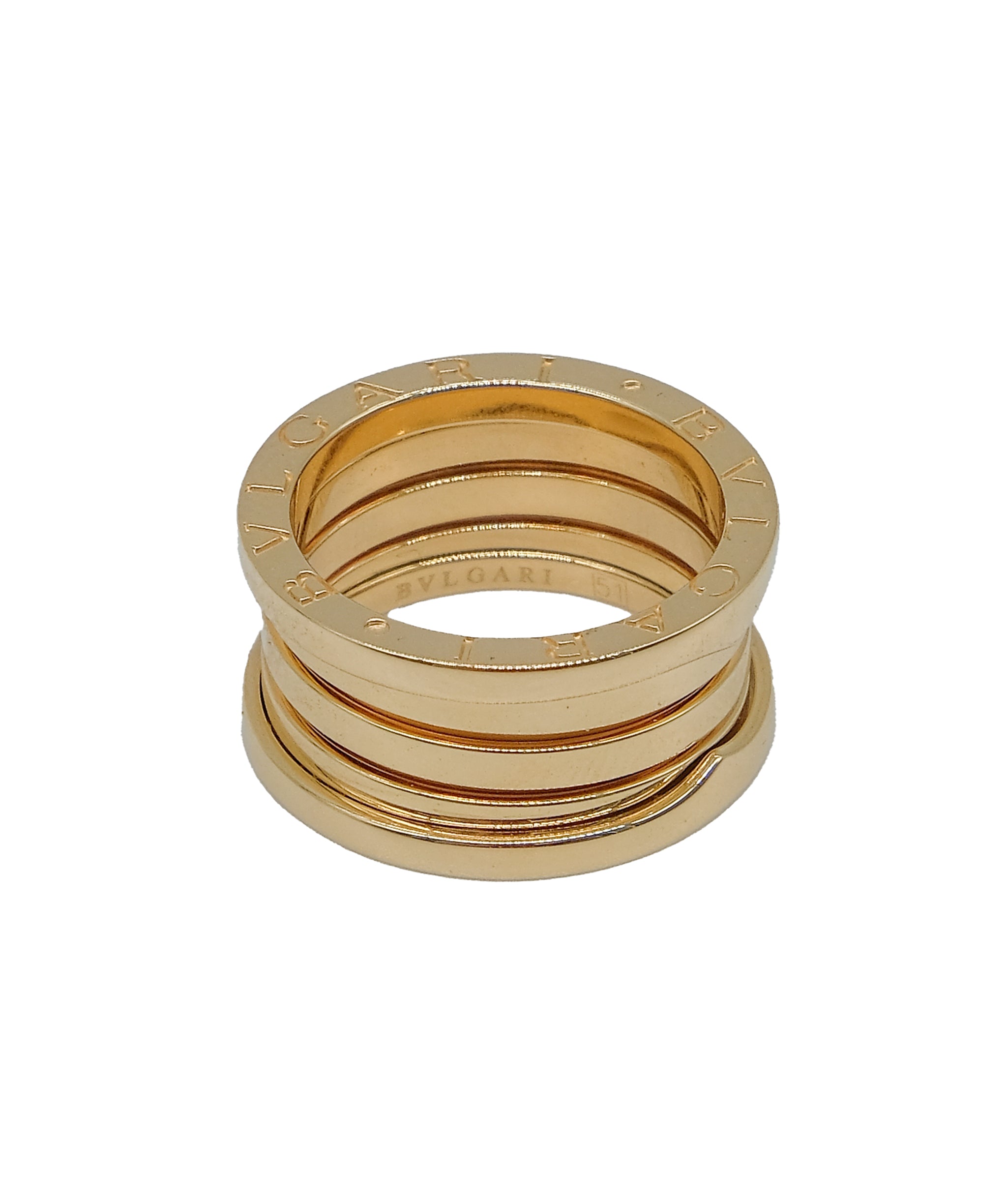 Bulgari B Zero Yellow Gold Ring DXBS0270