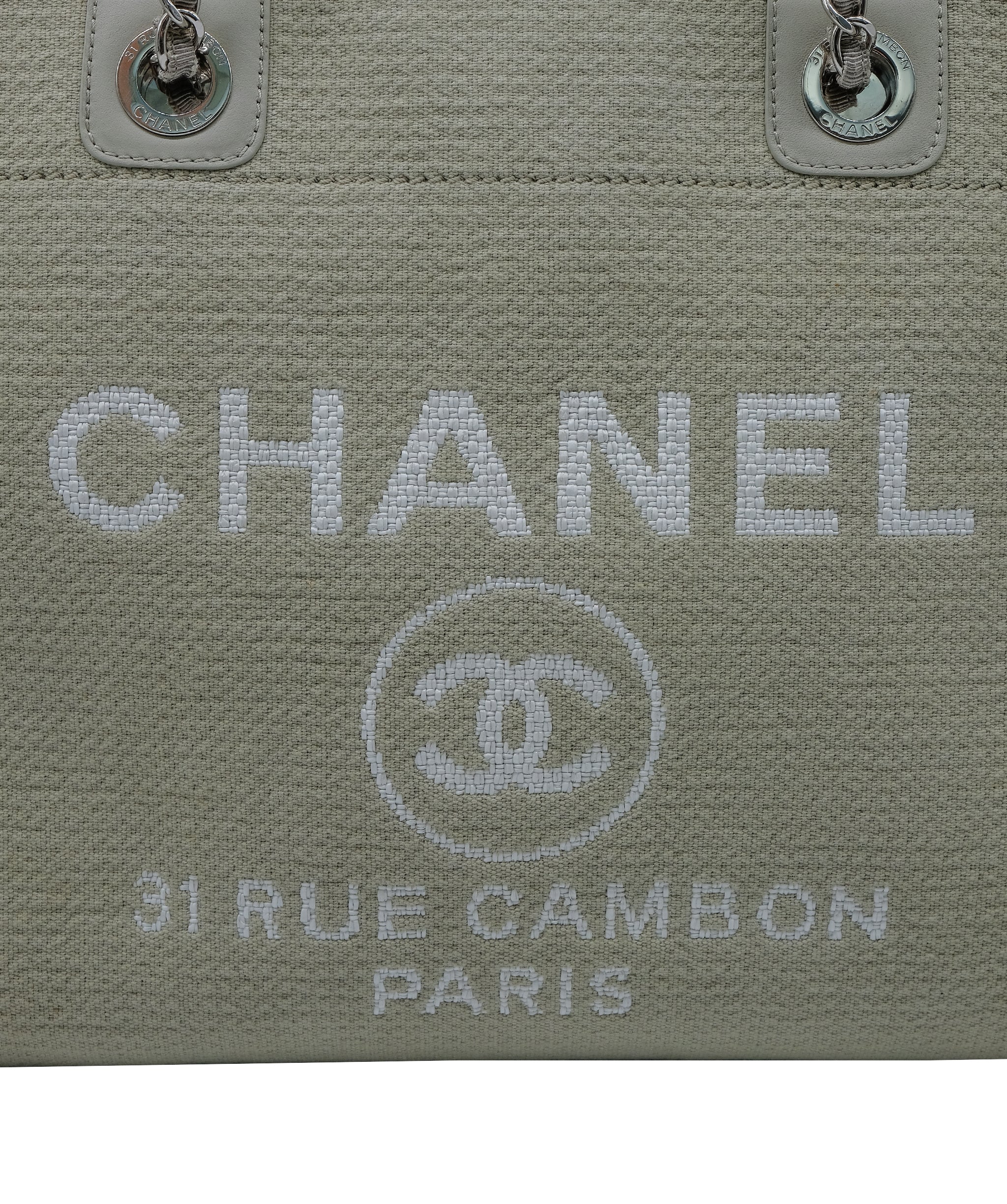 Chanel Deauville Beige Handbag DXBS0275